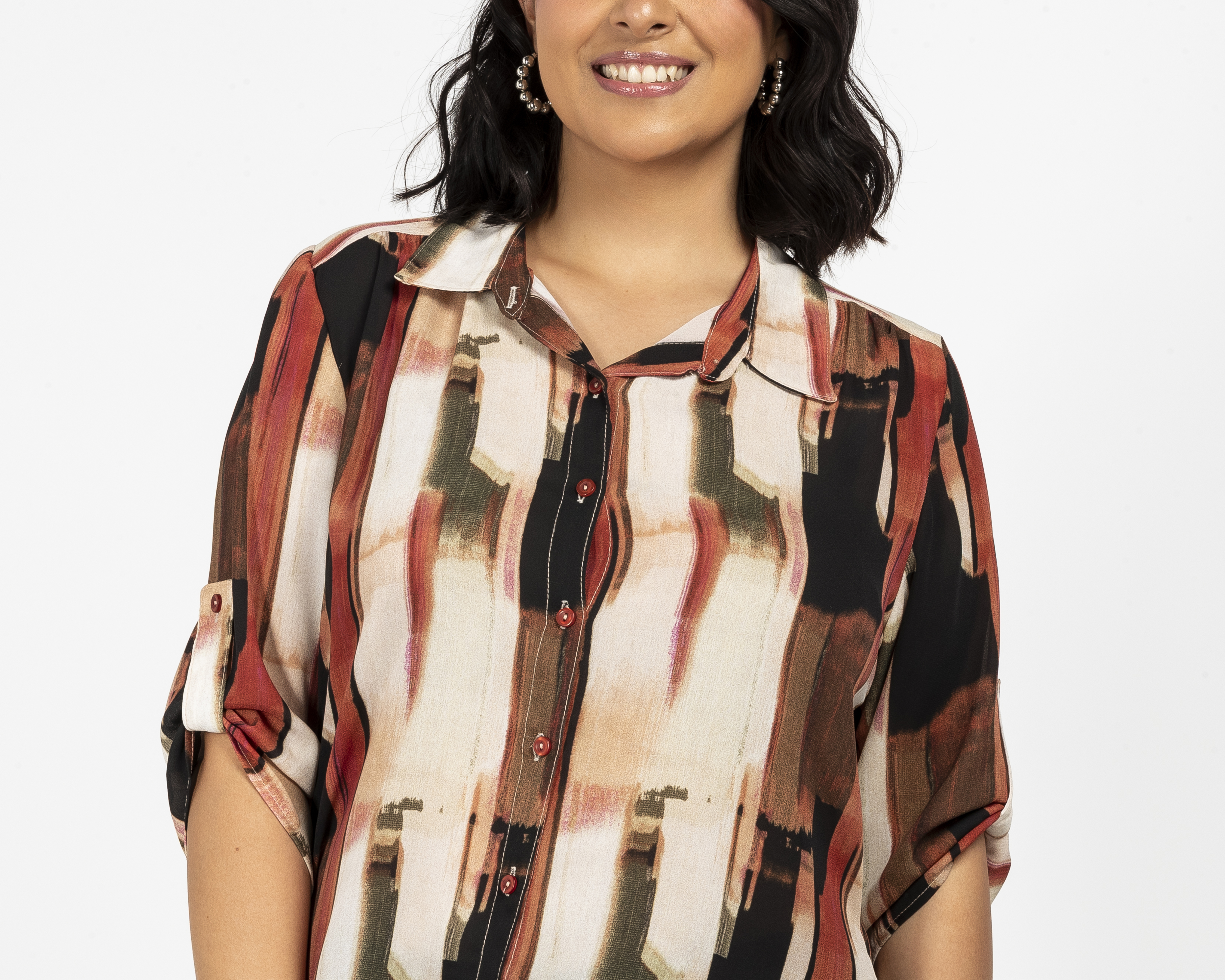 Foto 5 pulgar | Foto 4 | Blusa Manga 3/4 Sahara para Mujer