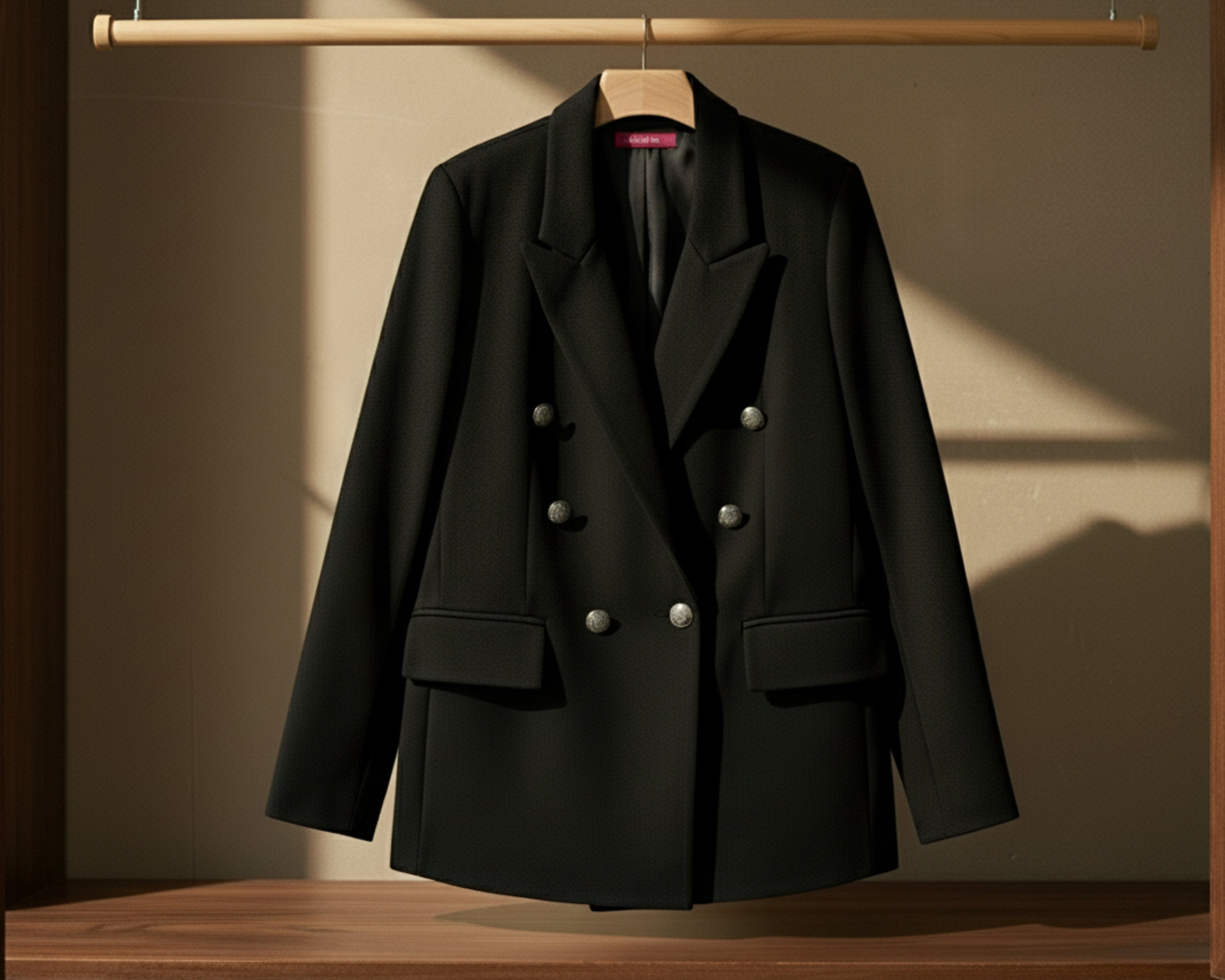 Foto 4 | Foto 4 | Blazer Negro Sahara para Mujer