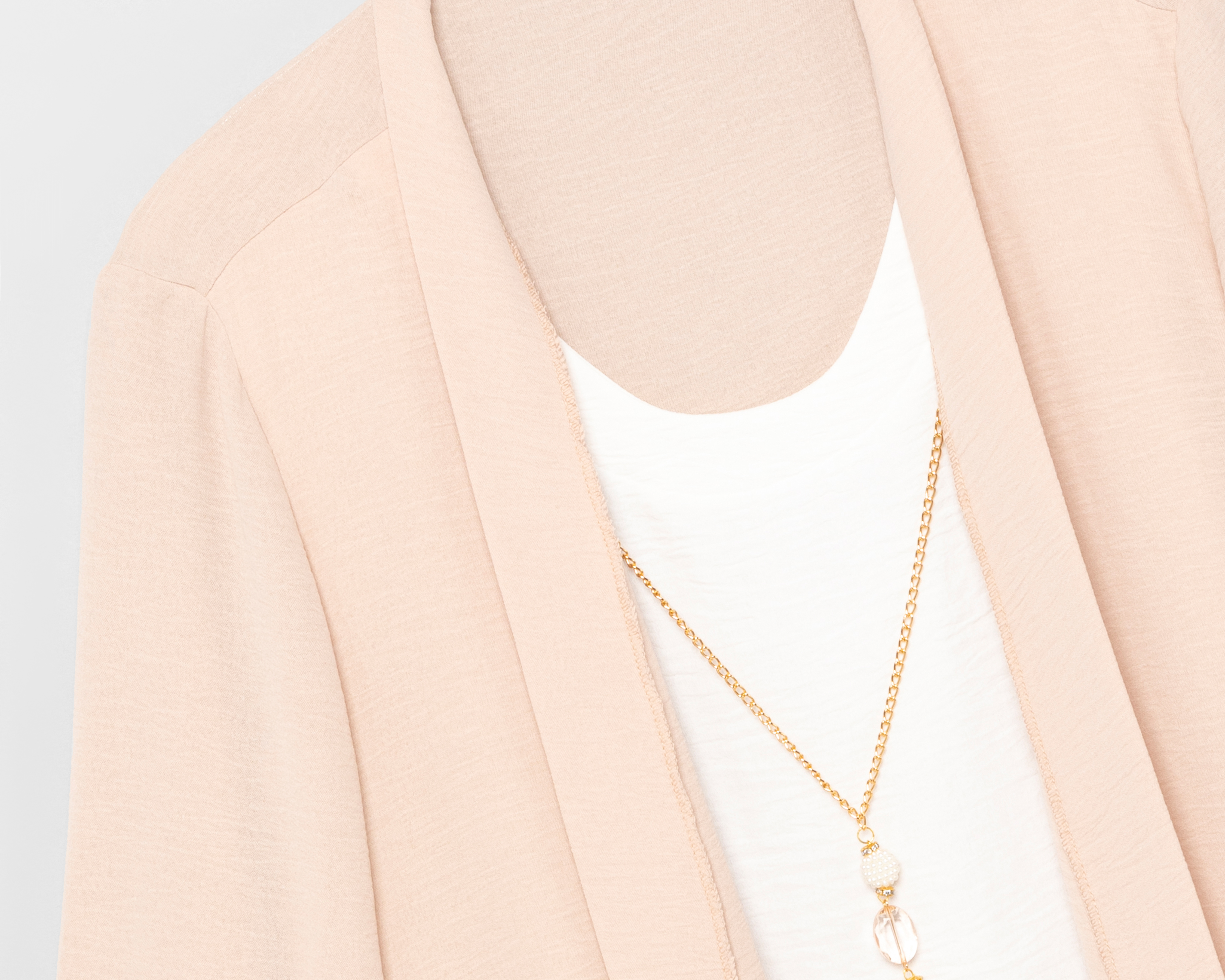 Foto 4 pulgar | Foto 3 | Blusa Beige Lady Sun para Mujer