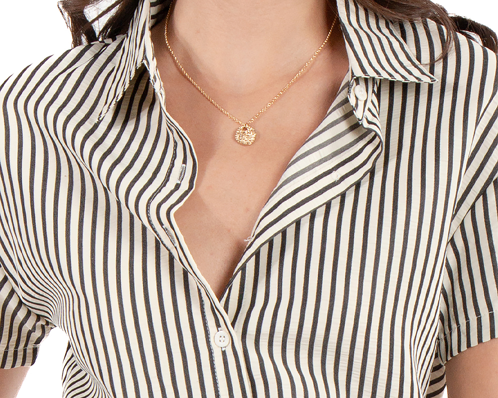 Foto 5 pulgar | Foto 4 | Blusa Forever 21 Manga Corta para Mujer
