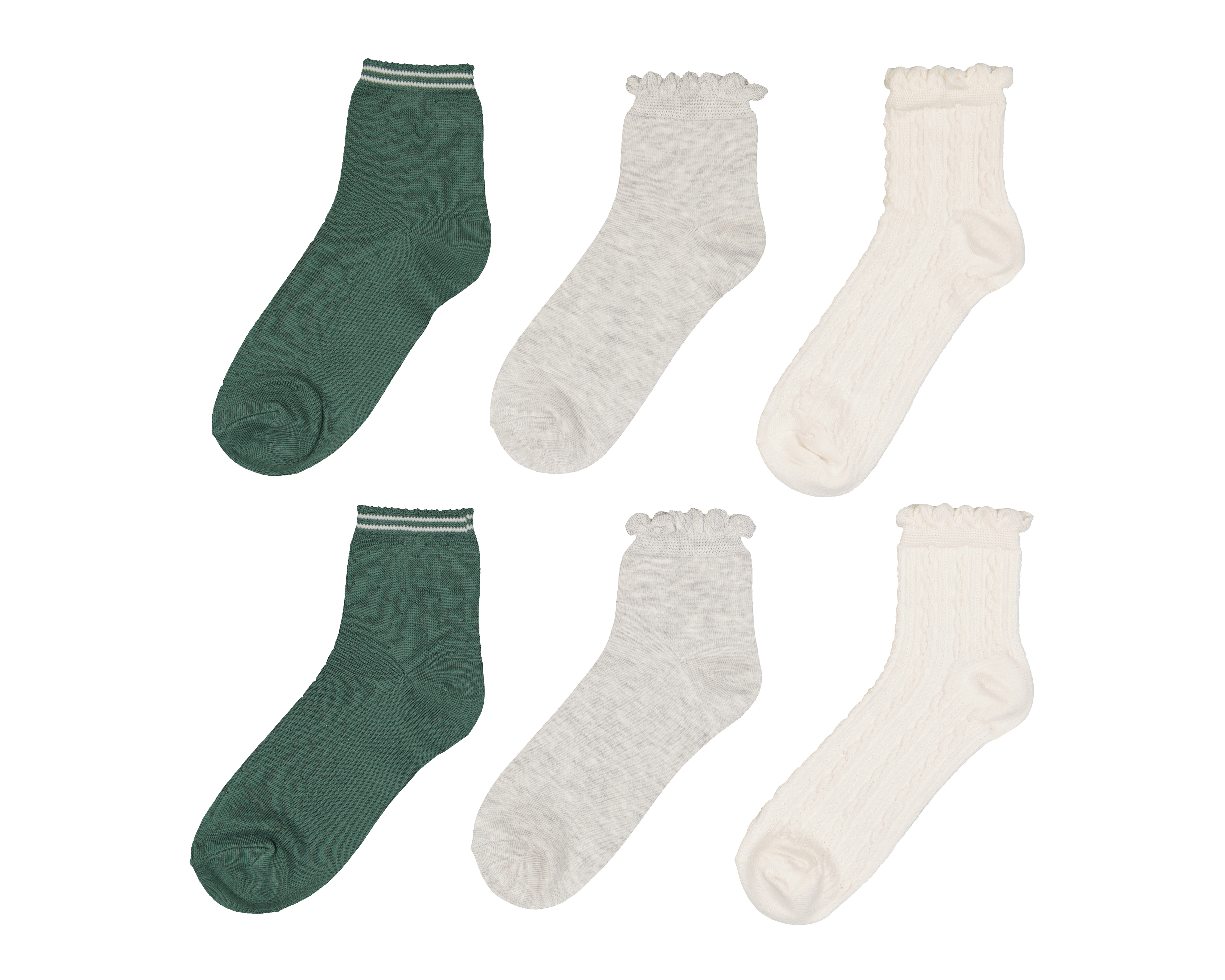 Calcetas de Vestir Lovest para Mujer 6 Pares