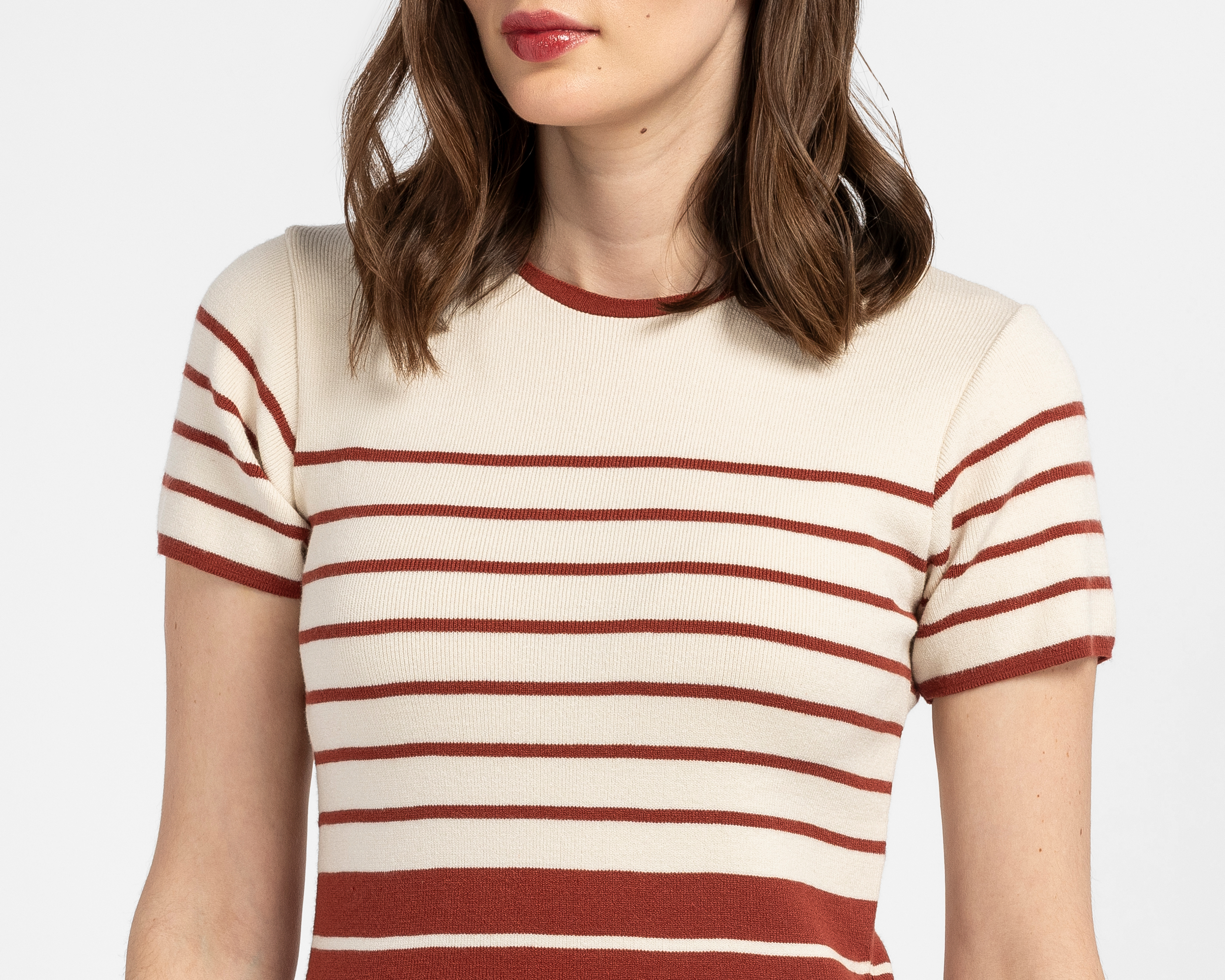 Foto 4 | Foto 4 | Playera a Rayas Sahara para Mujer