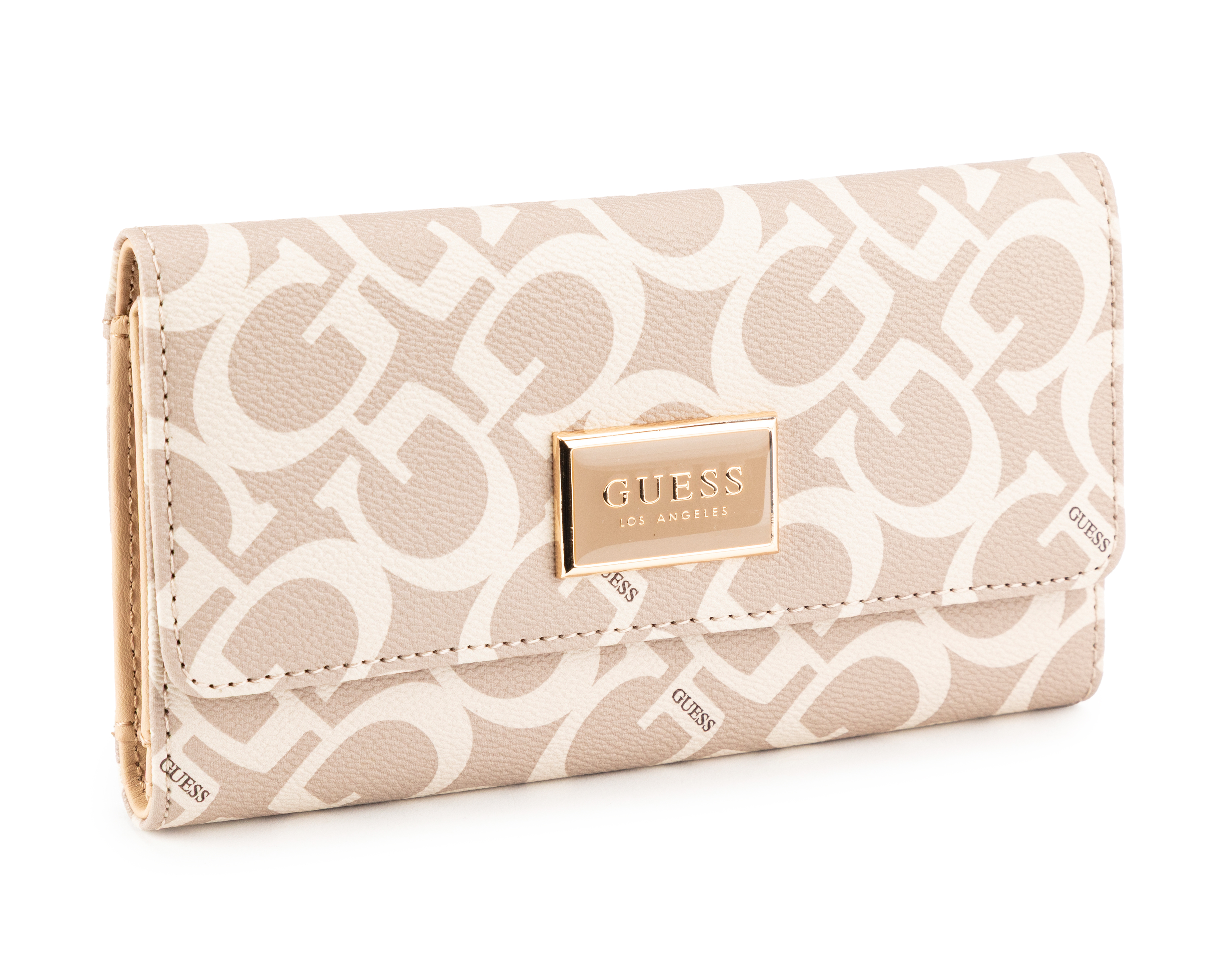 Foto 3 pulgar | Foto 2 | Cartera para Mujer Guess Café