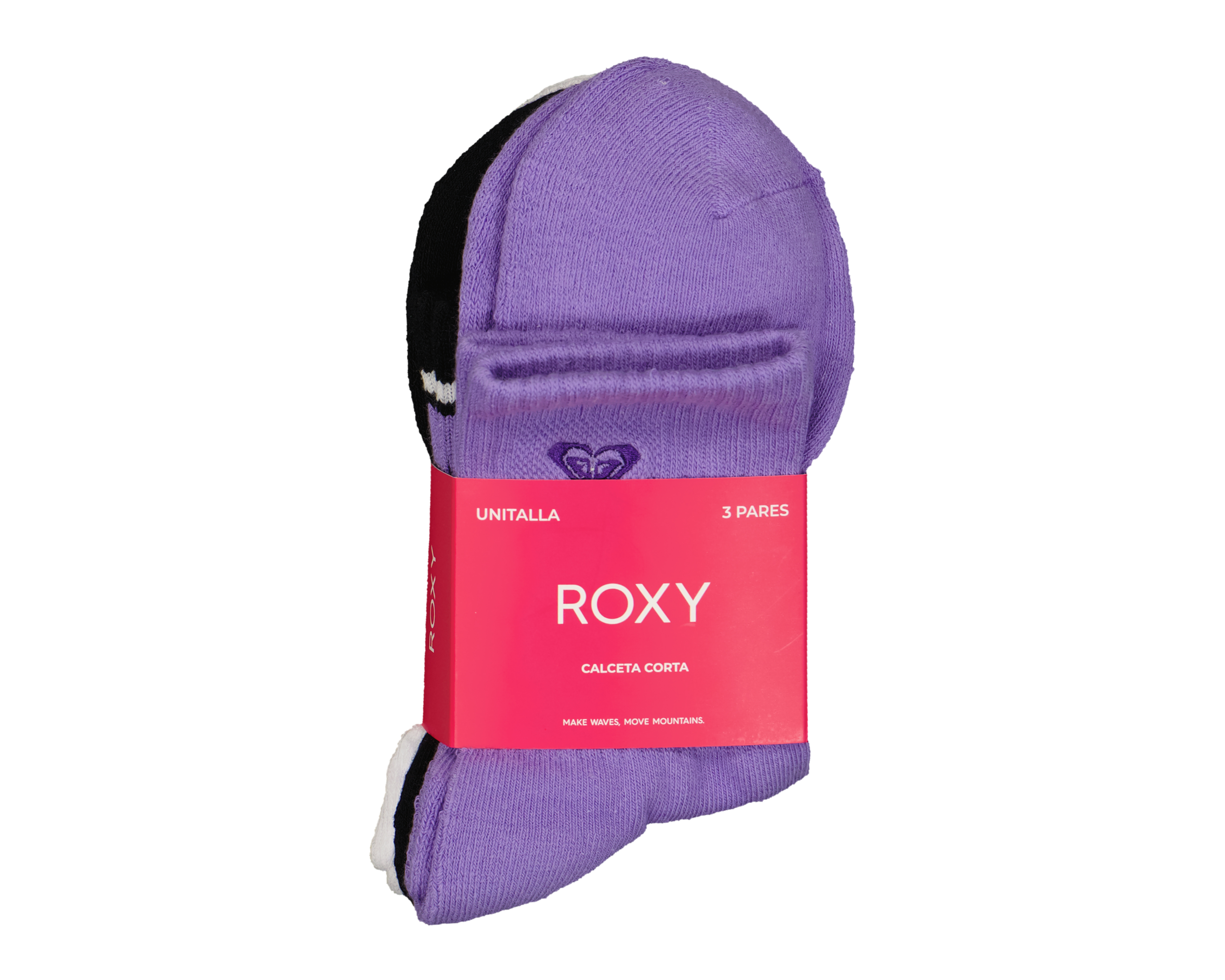 Foto 3 | Foto 3 | Calcetas Deportivas Roxy para Mujer 3 Pares