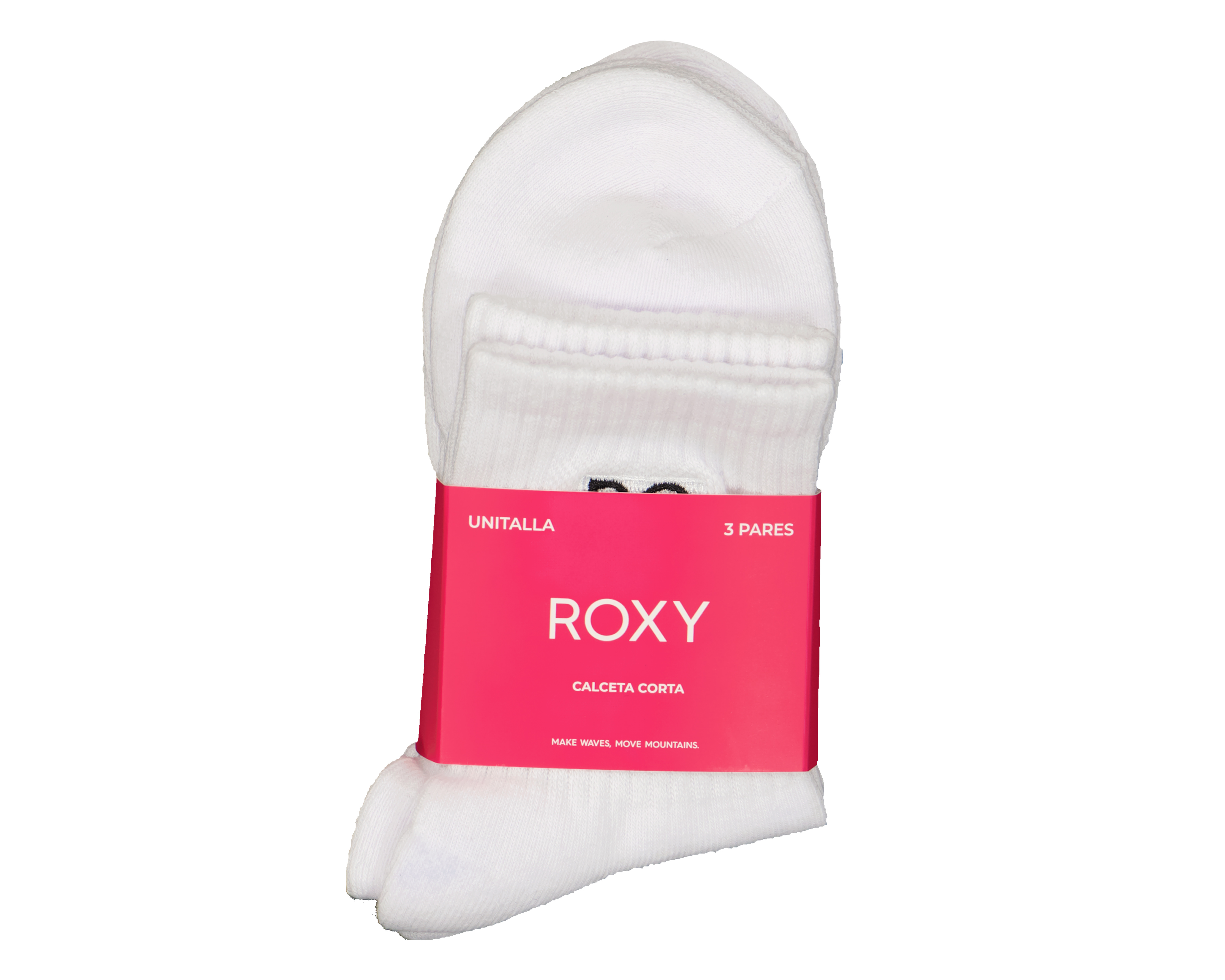 Foto 4 pulgar | Foto 3 | Calcetas Deportivas Roxy para Mujer 3 Pares