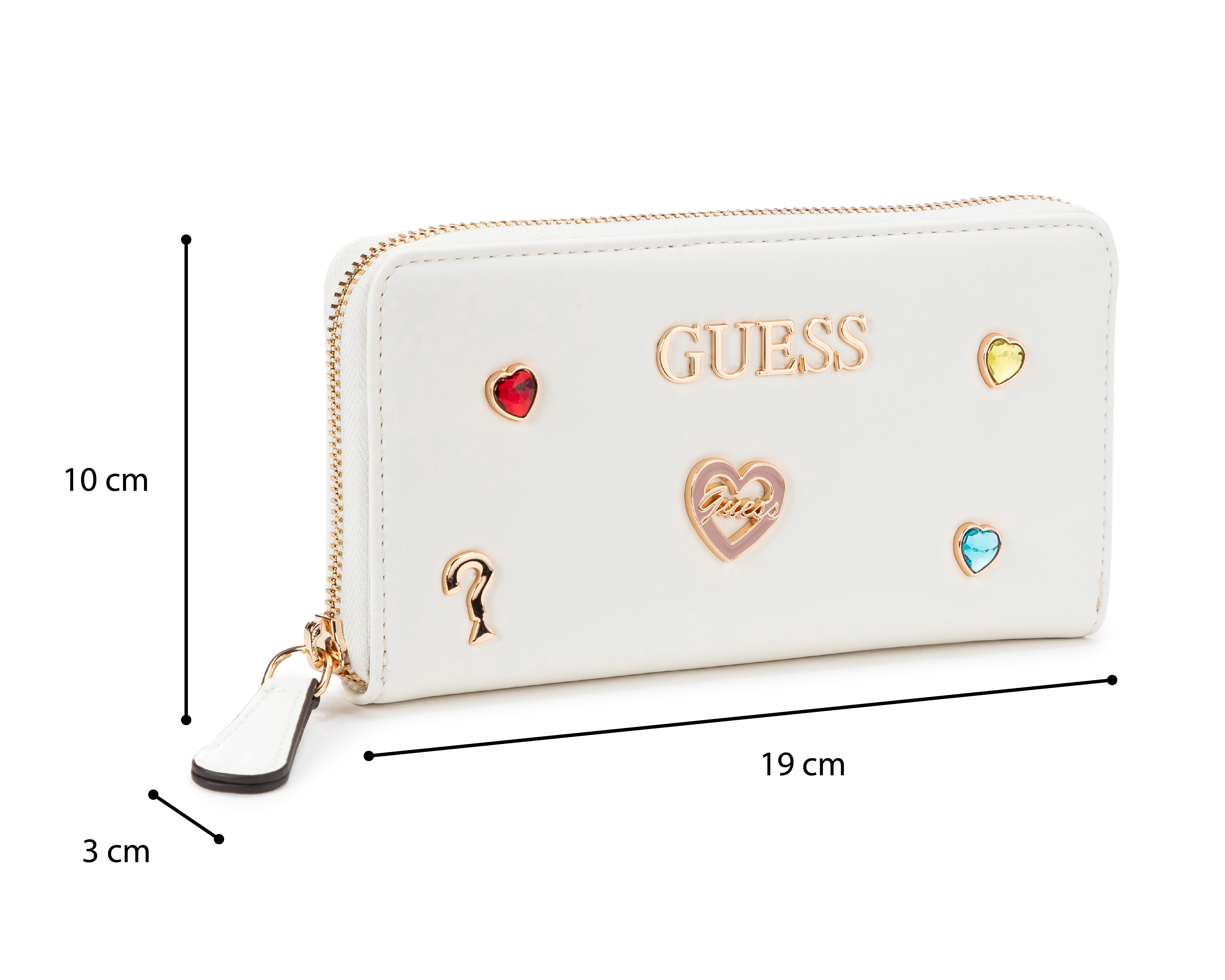 Foto 6 | Foto 6 | Cartera para Mujer Guess Blanca