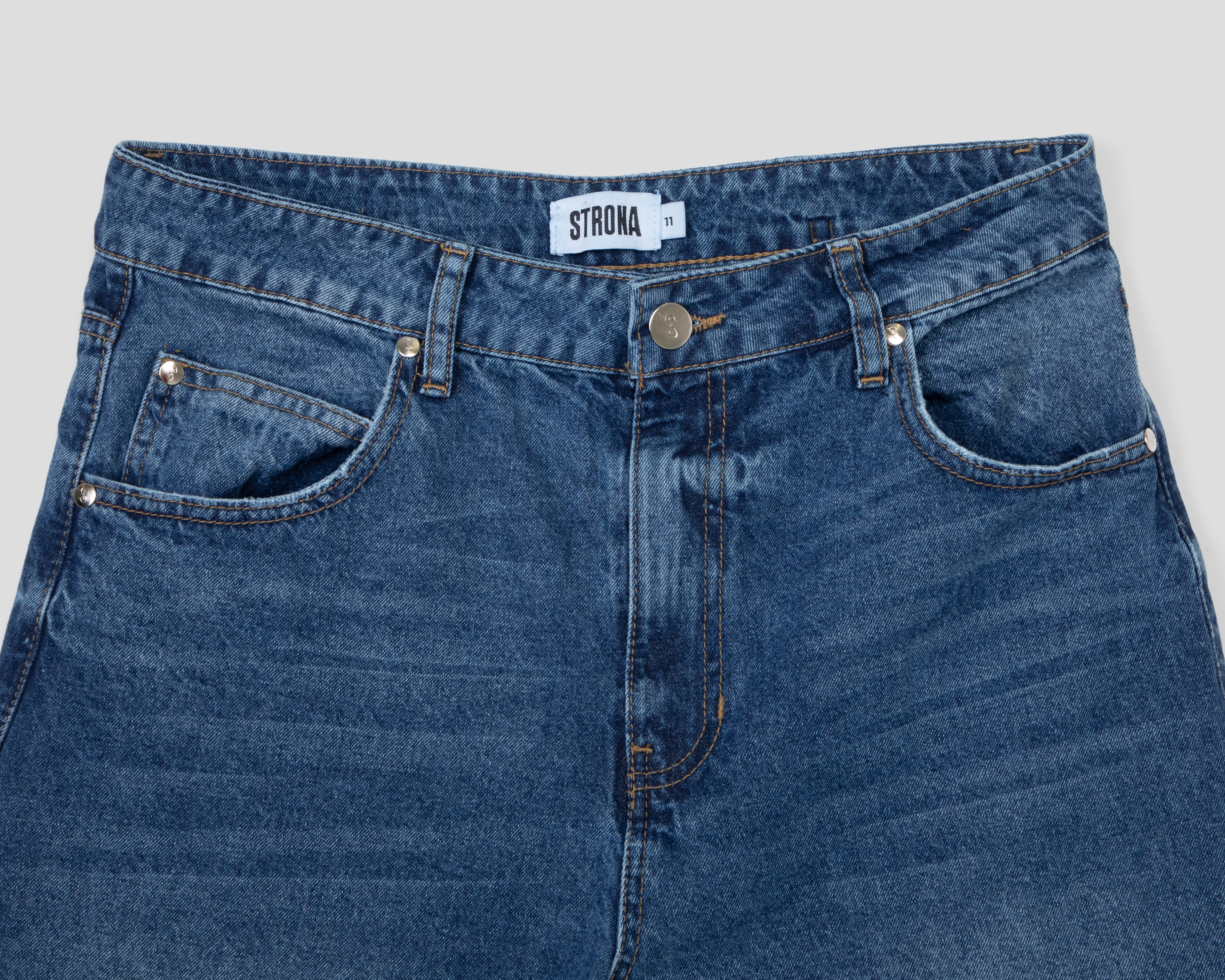 Foto 4 pulgar | Foto 3 | Jeans Balloon Fit Strona para Mujer