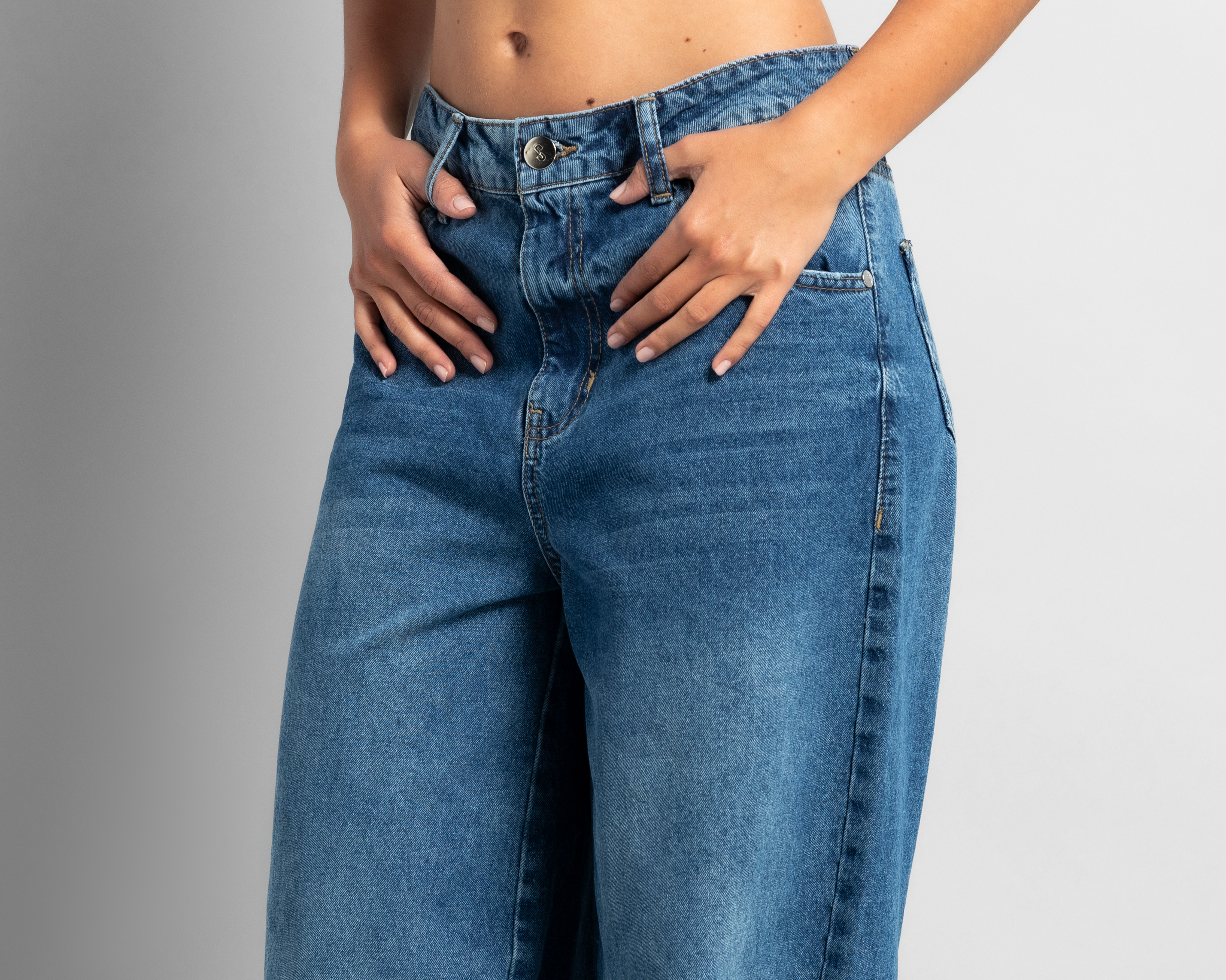 Foto 4 | Foto 4 | Jeans Balloon Fit Strona para Mujer