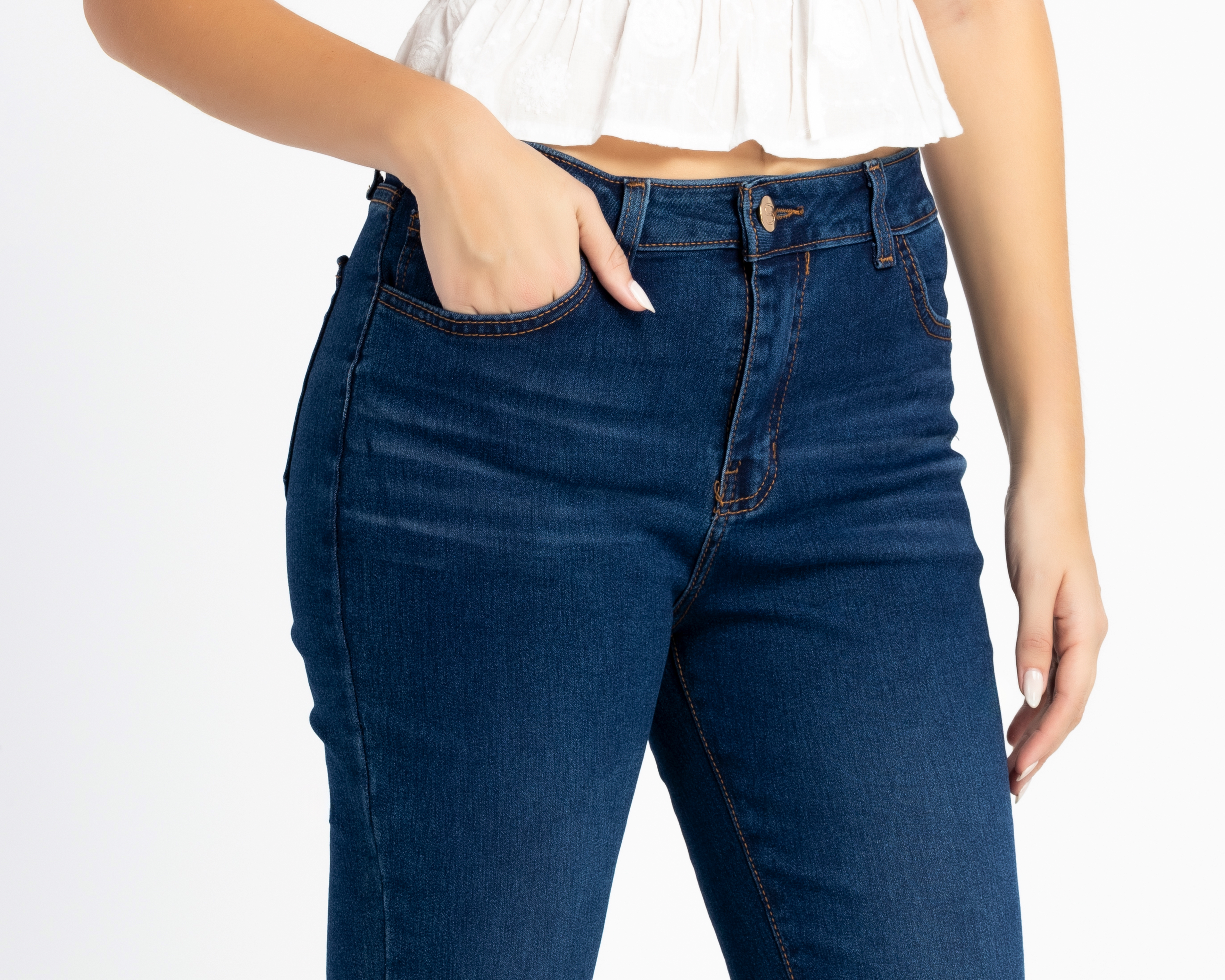 Foto 5 pulgar | Foto 4 | Jeans Flare Sahara para Mujer