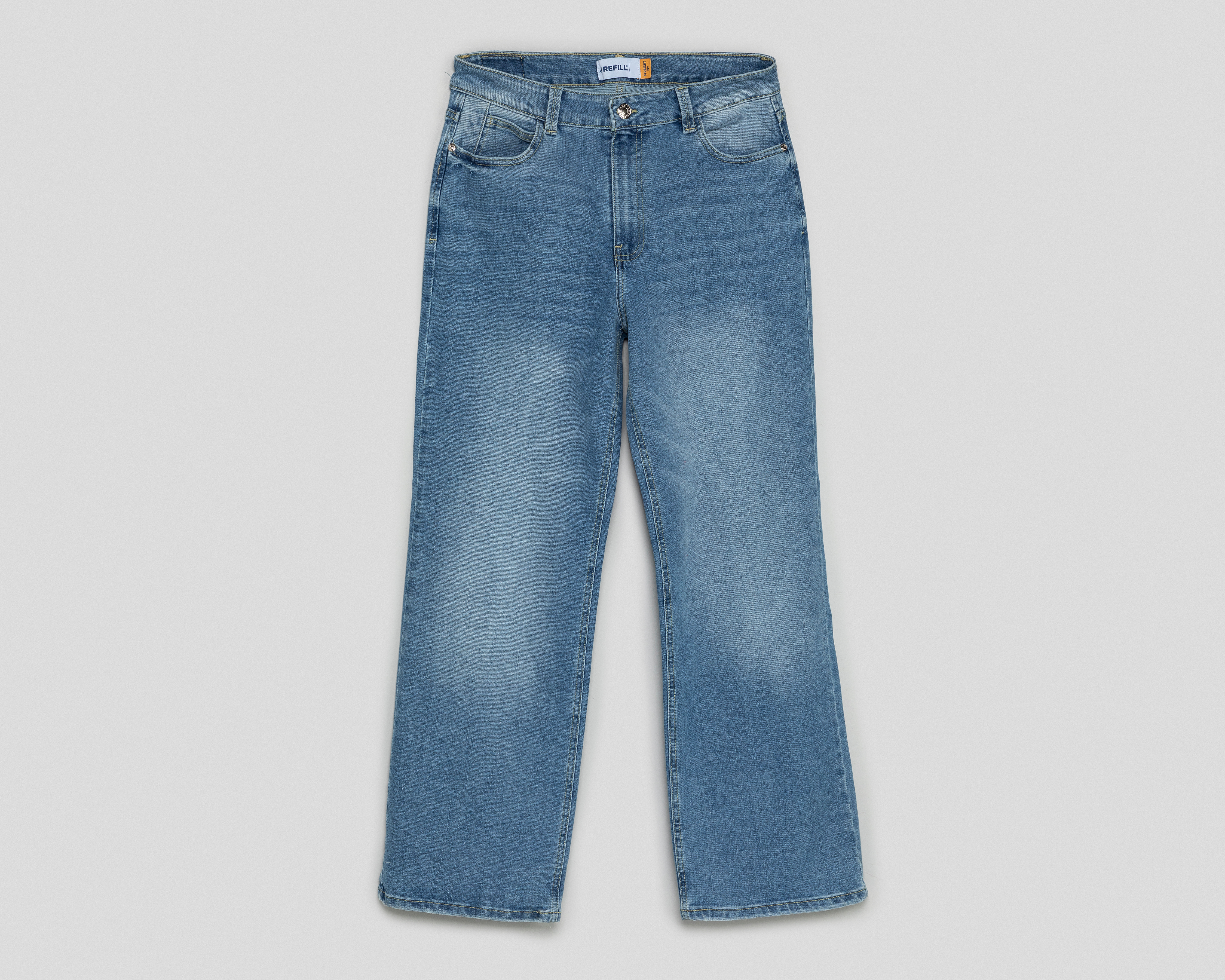 Foto 1 | Foto 1 | Jeans Straight Refill para Mujer