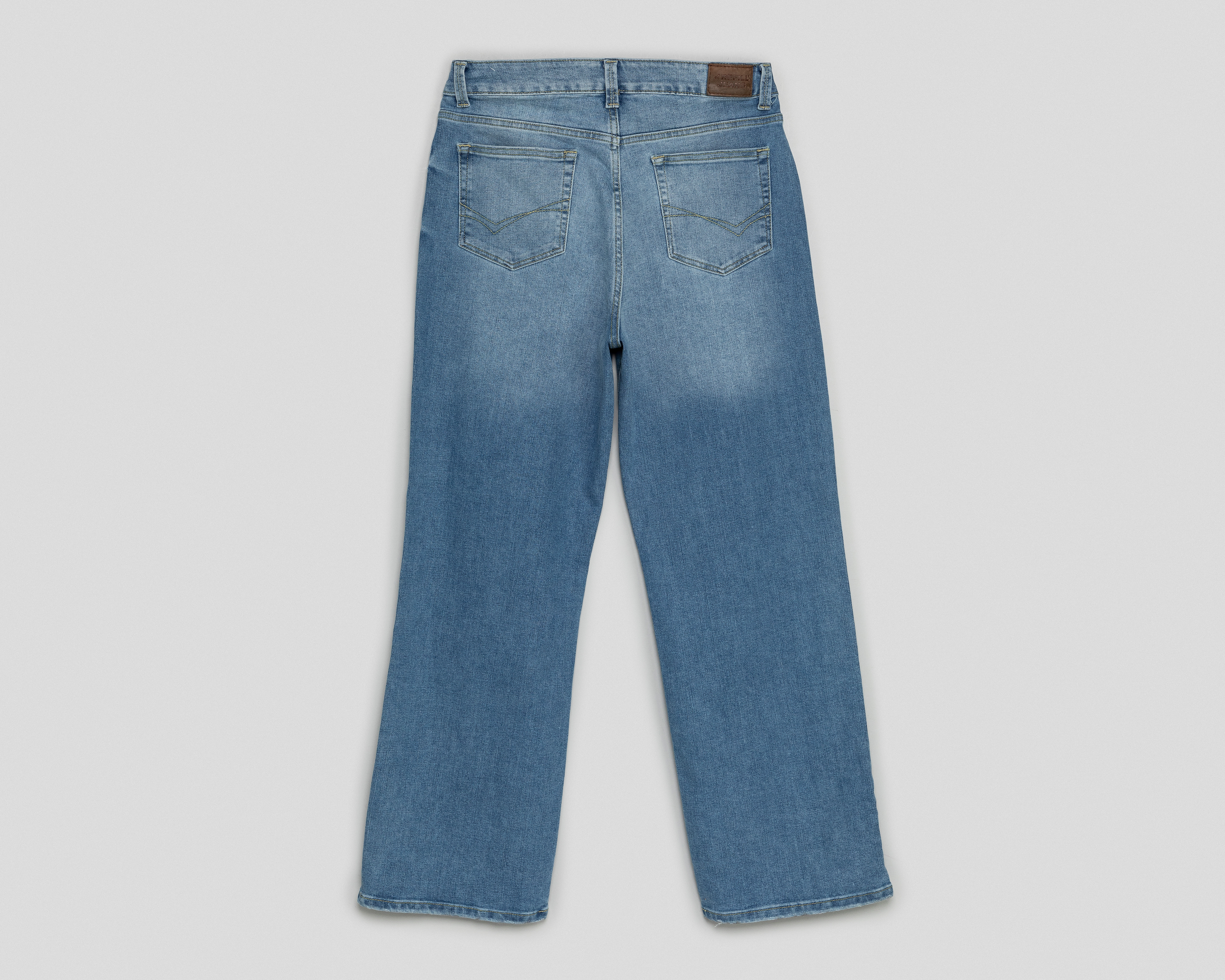 Foto 3 pulgar | Foto 2 | Jeans Straight Refill para Mujer