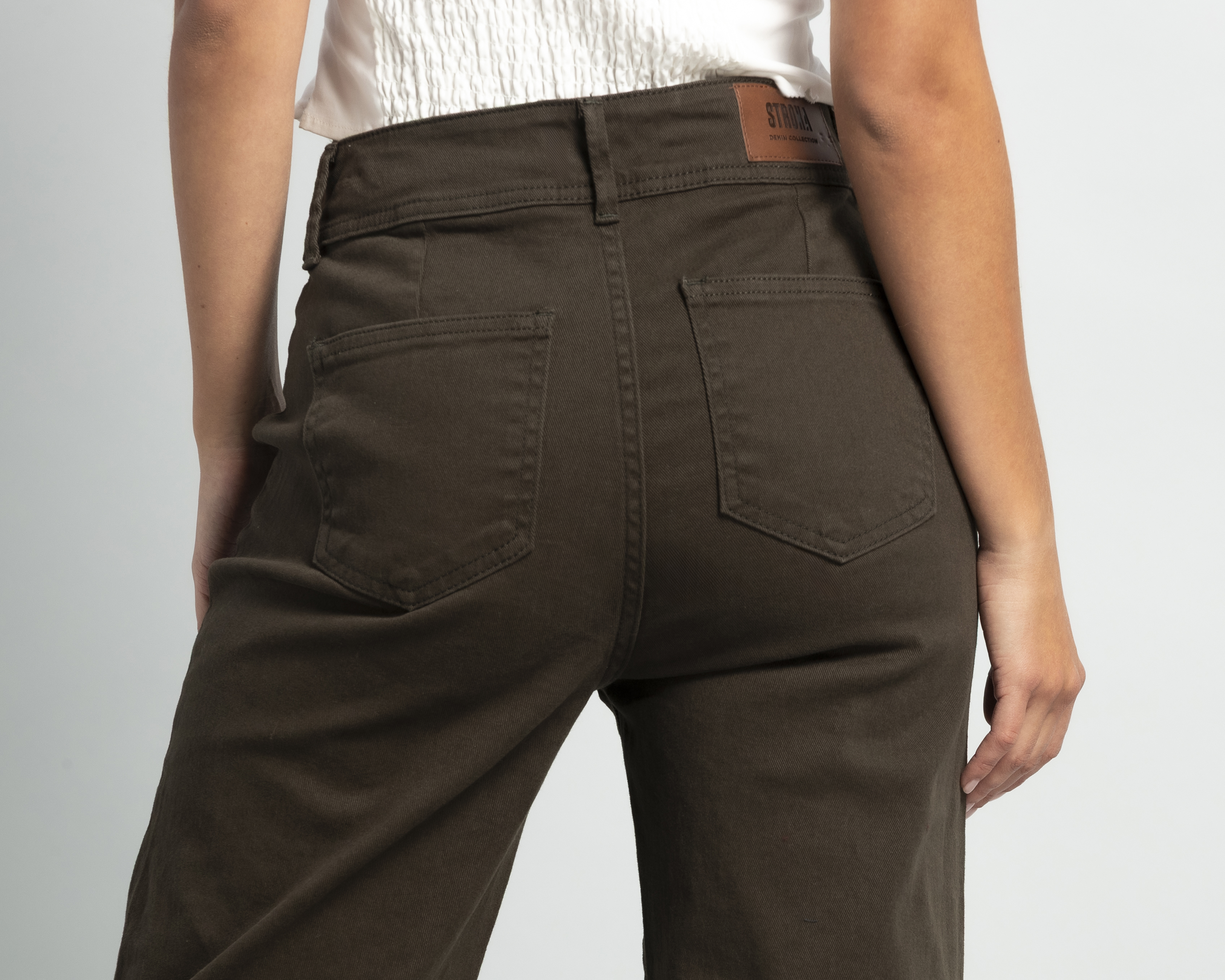 Foto 6 pulgar | Foto 5 | Jeans Wide Leg Strona para Mujer