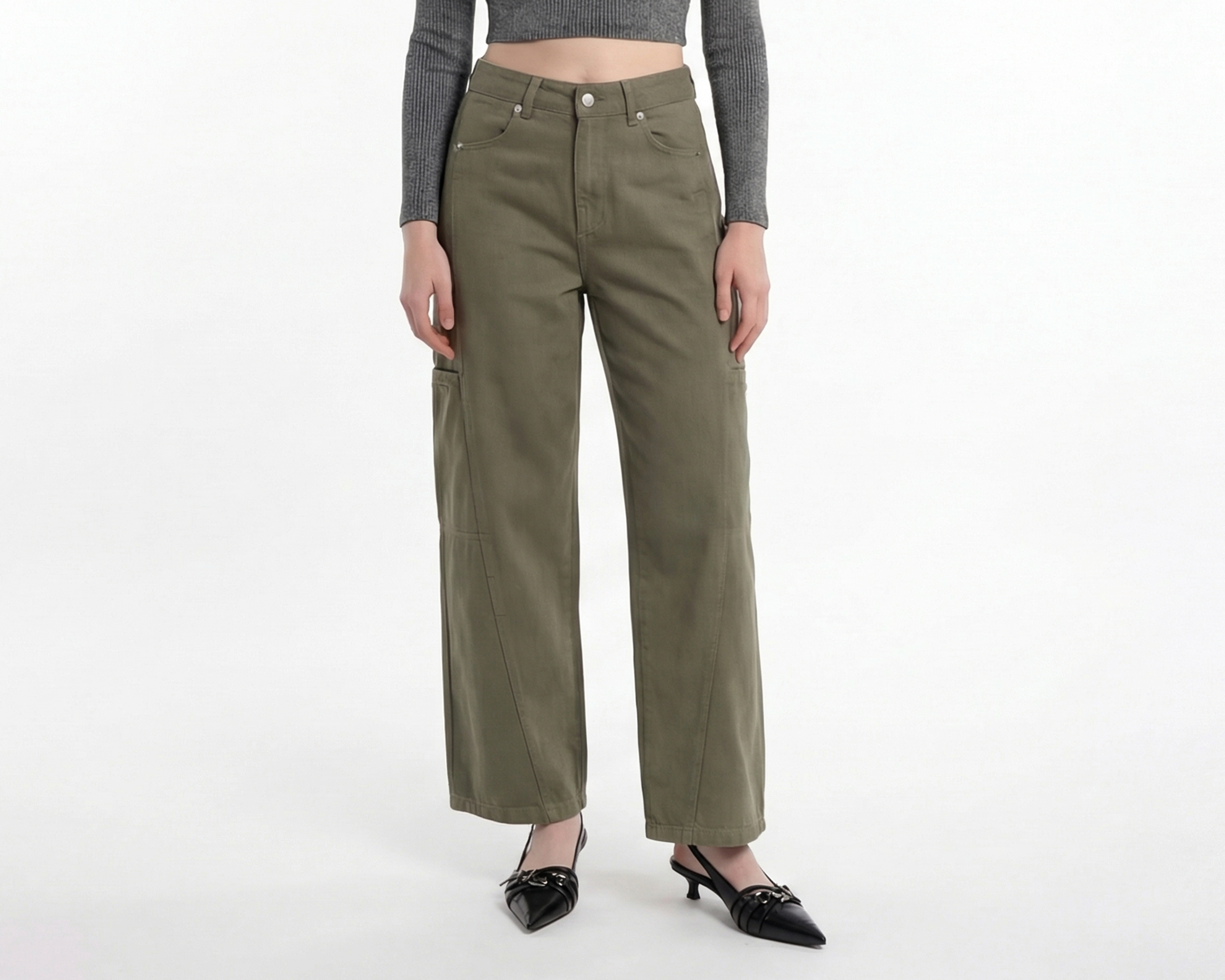 Foto 1 | Foto 1 | Jeans Wide Leg Strona para Mujer