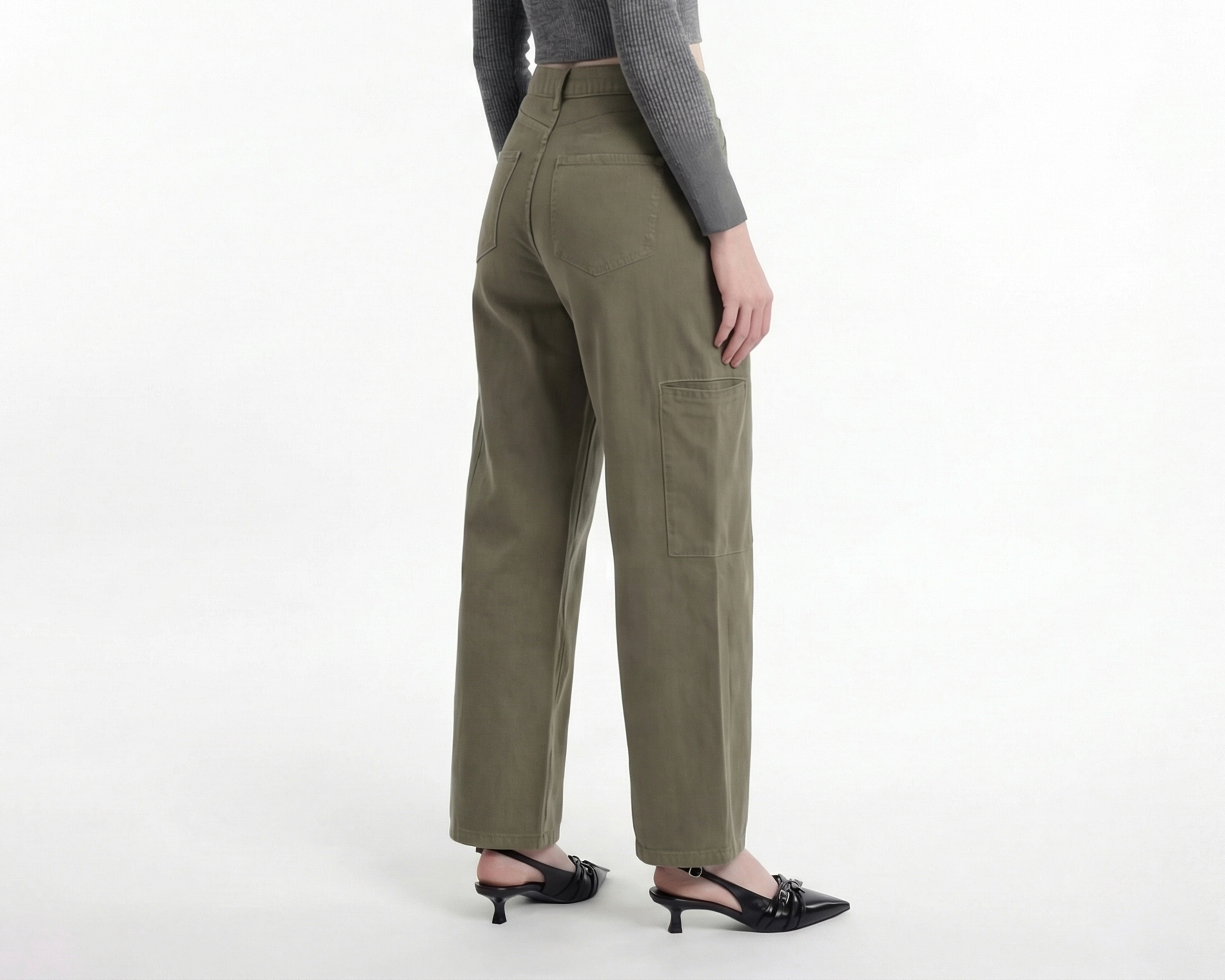 Foto 5 pulgar | Foto 5 | Jeans Wide Leg Strona para Mujer