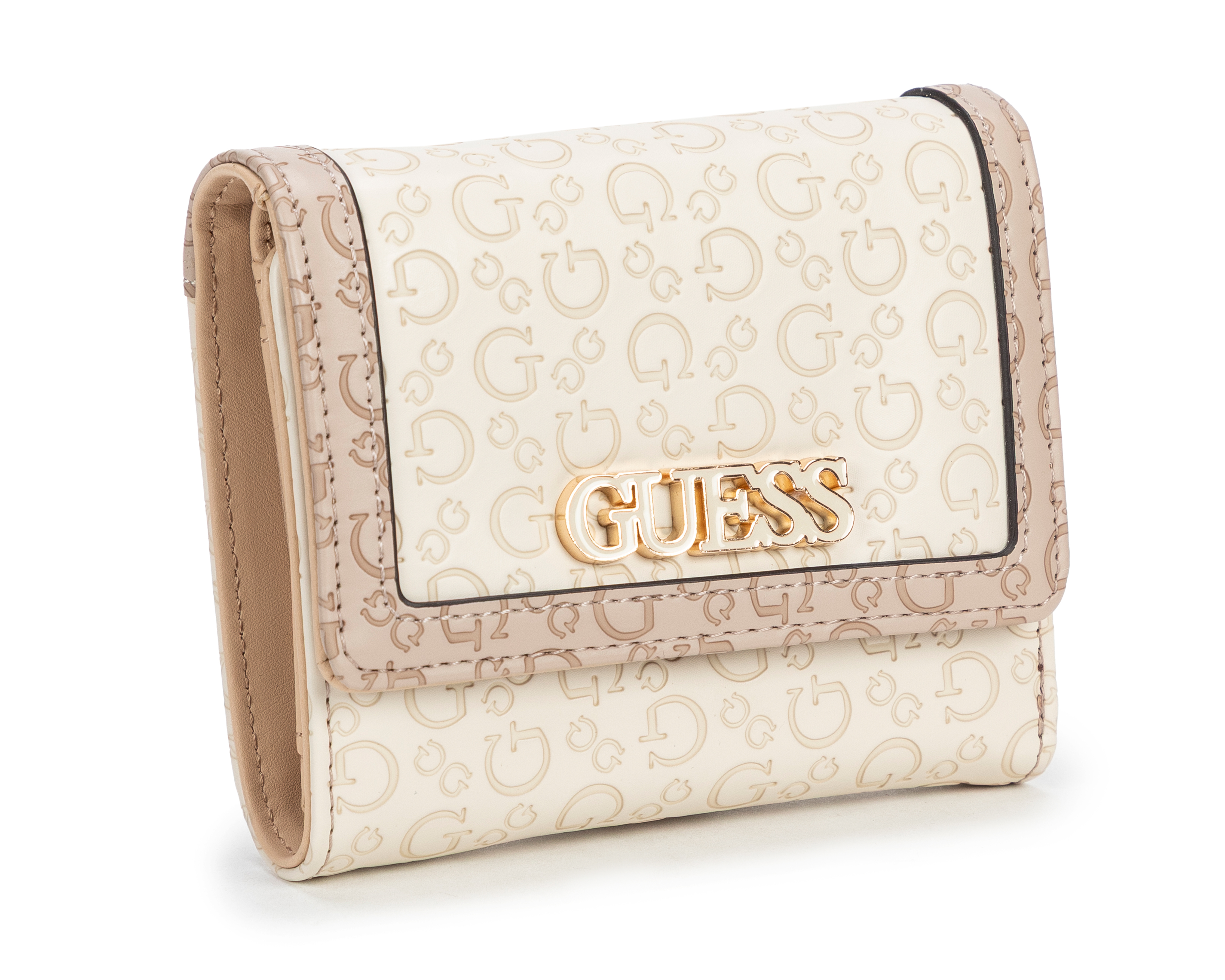 Foto 3 pulgar | Foto 2 | Monedero para Mujer Guess Beige