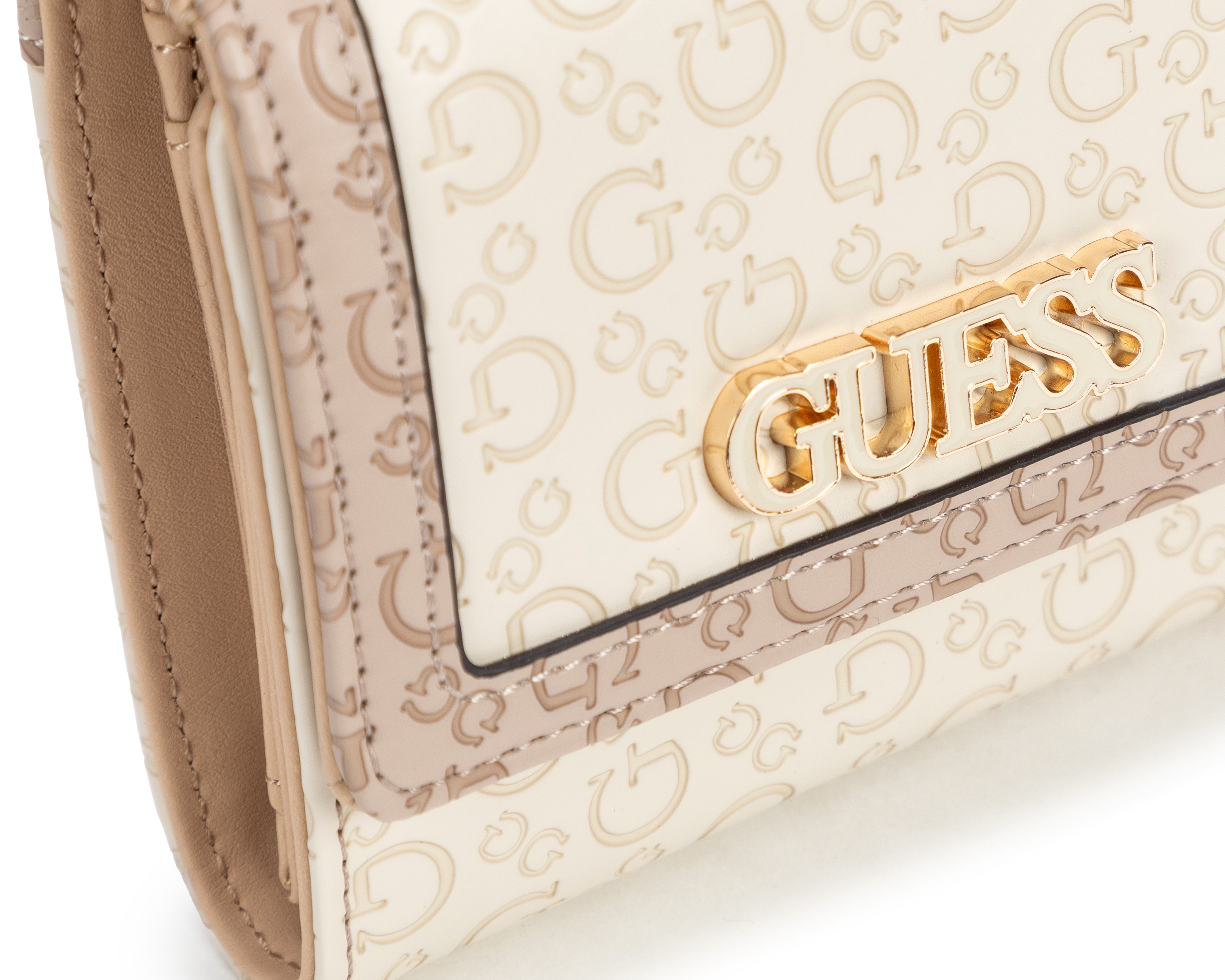 Foto 5 | Foto 5 | Monedero para Mujer Guess Beige