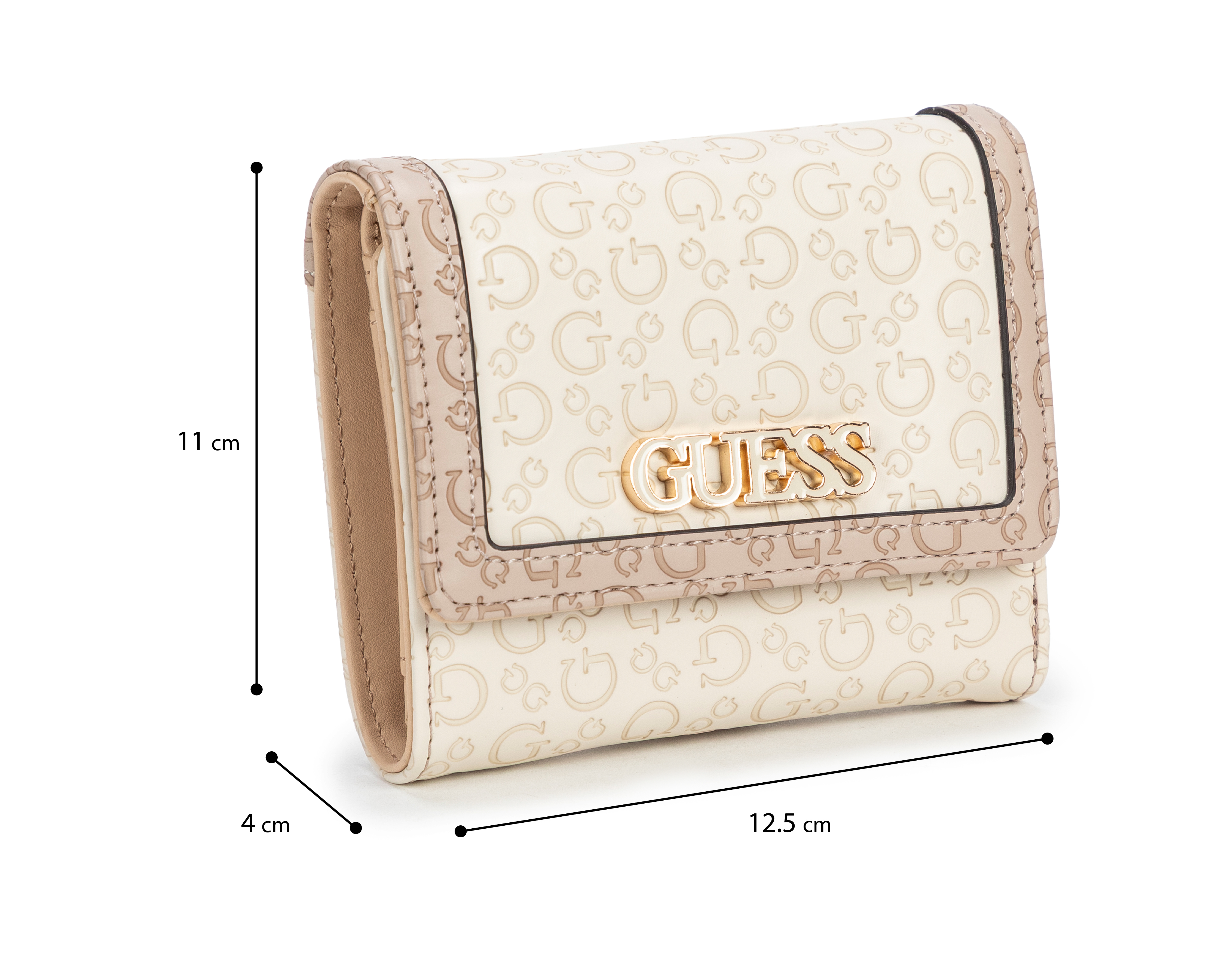 Foto 6 | Foto 6 | Monedero para Mujer Guess Beige