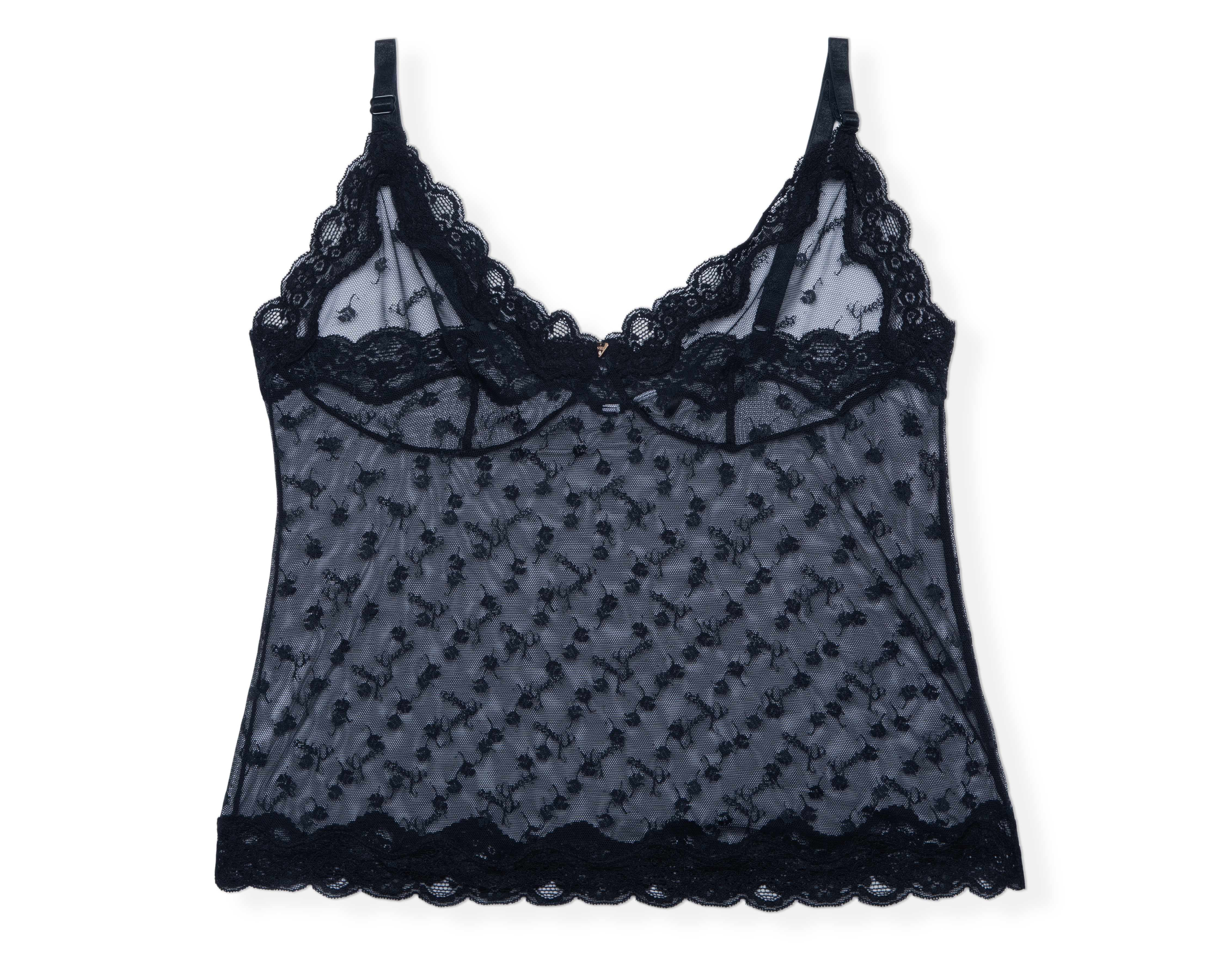 Foto 3 | Foto 3 | Coordinado de Encaje Media Copa Guess