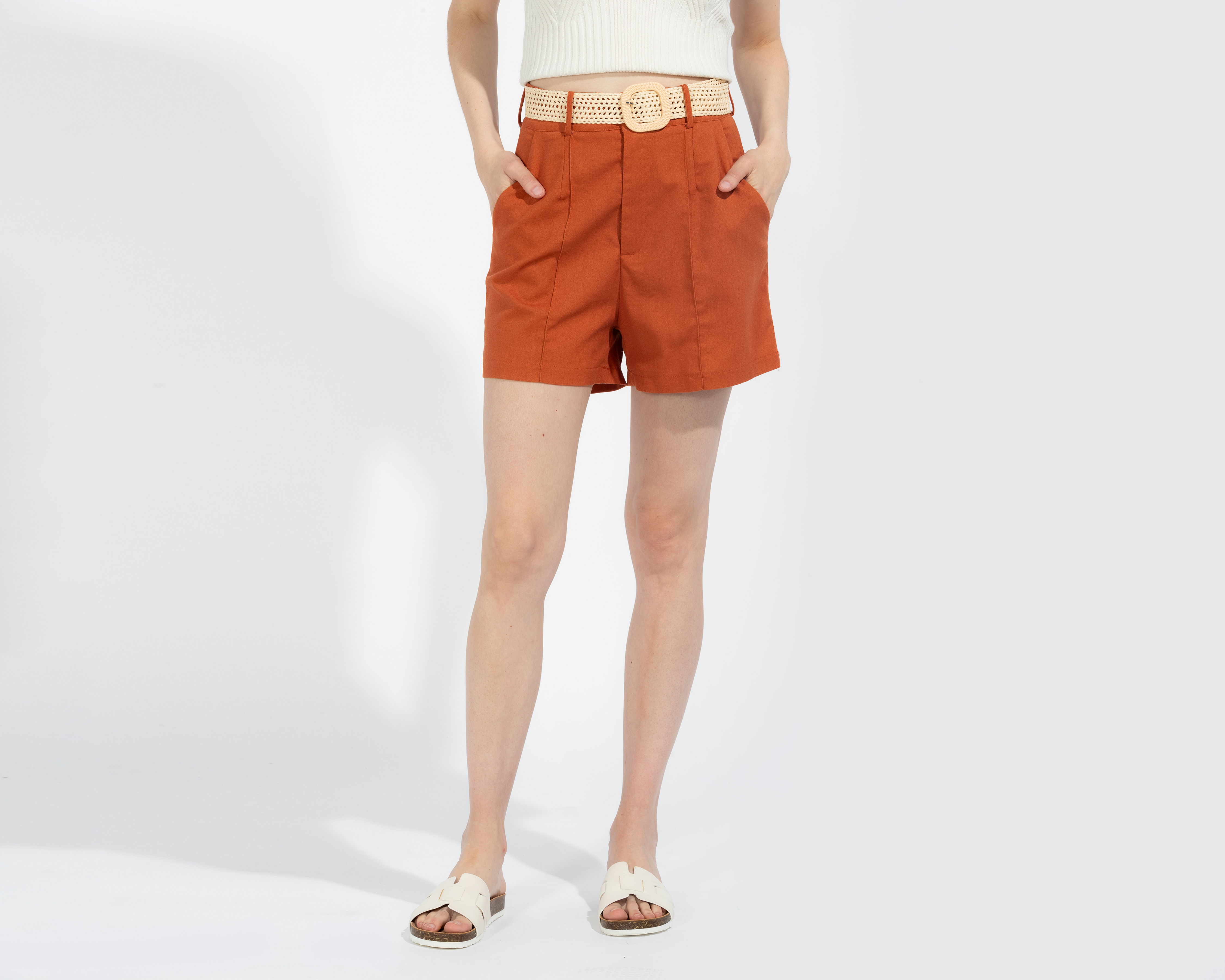 Short Sahara Anaranjado Juvenil