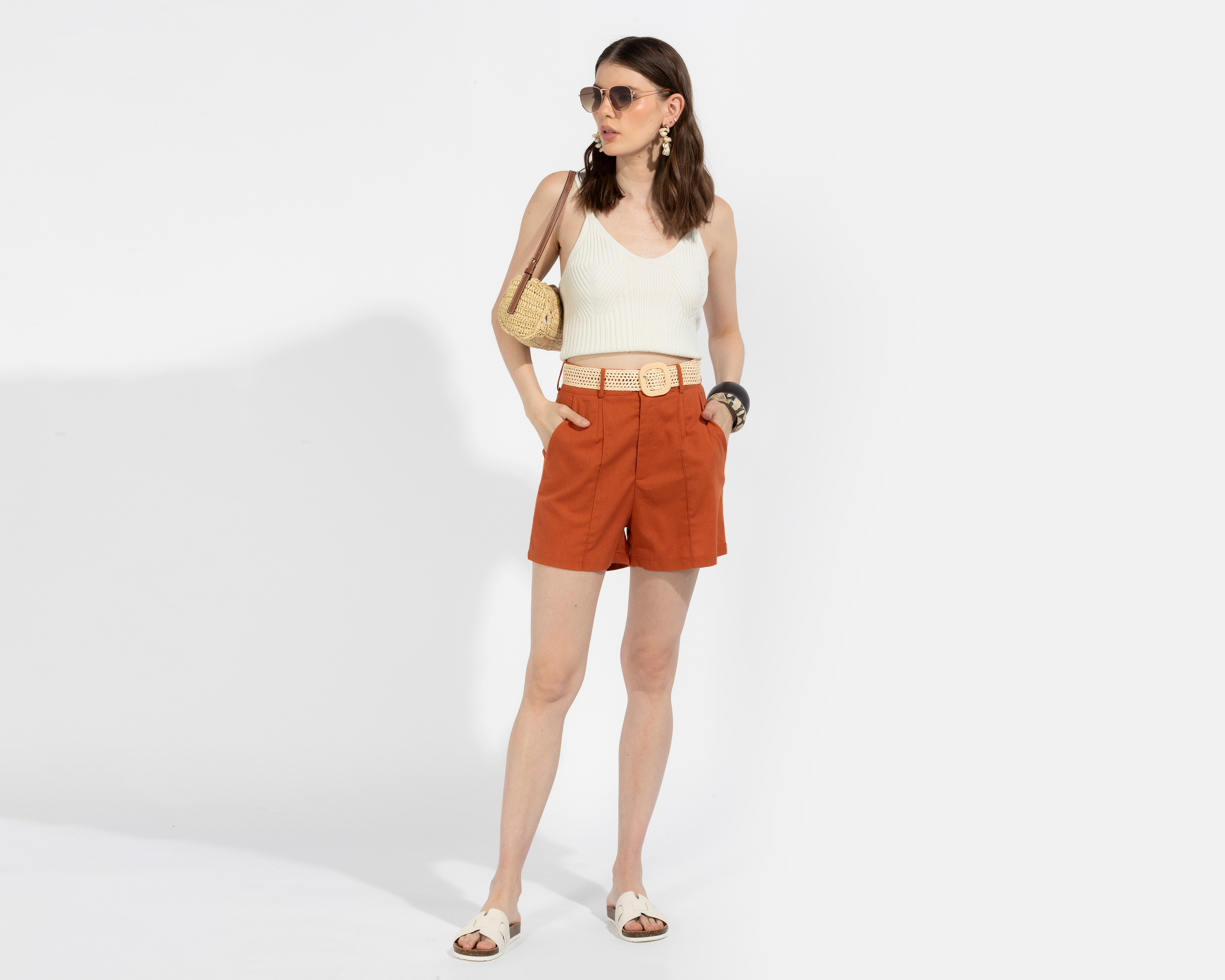 Foto 2 | Foto 2 | Short Sahara Anaranjado Juvenil