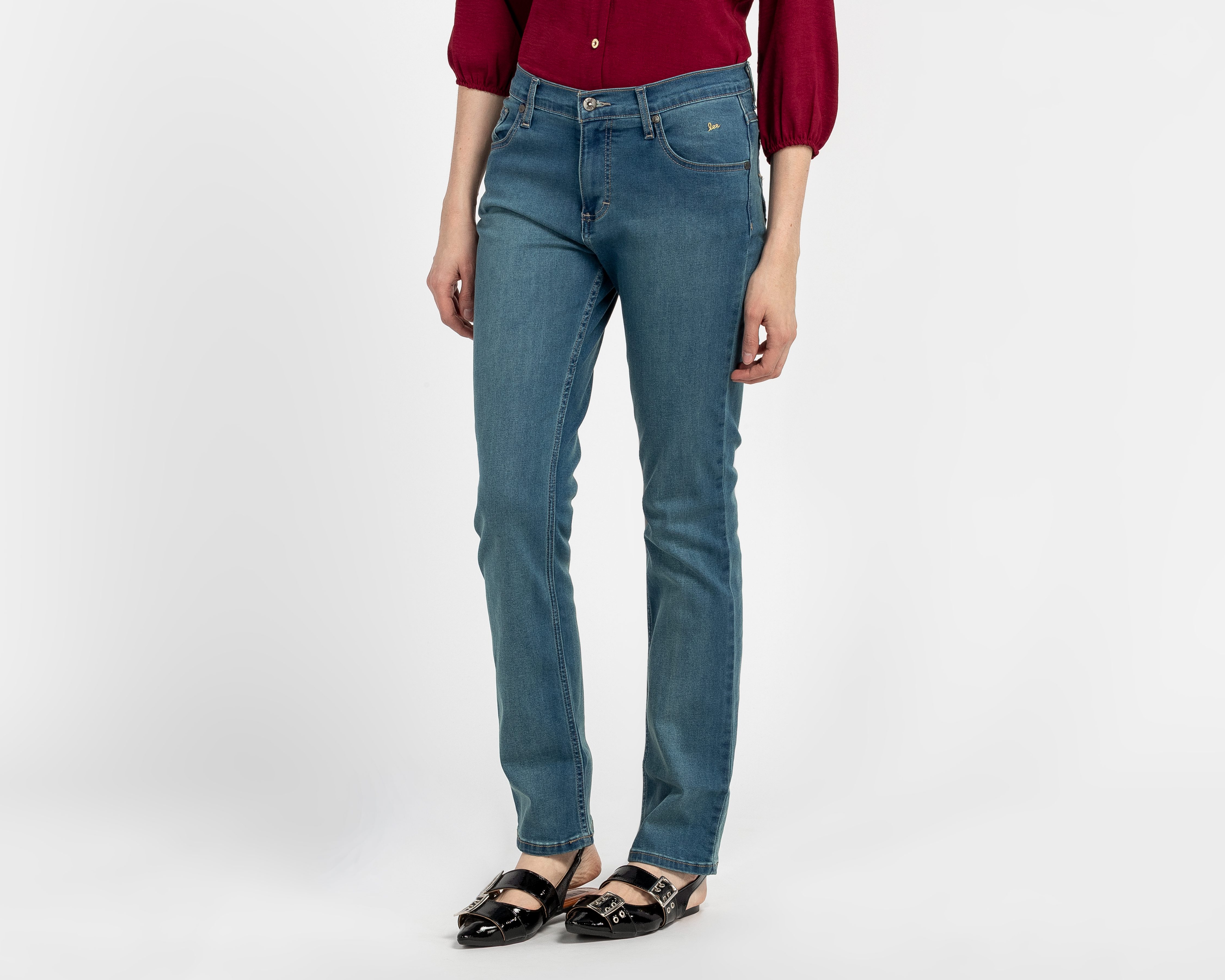 Foto 1 | Foto 1 | Jeans Slim Fit Lee para Mujer