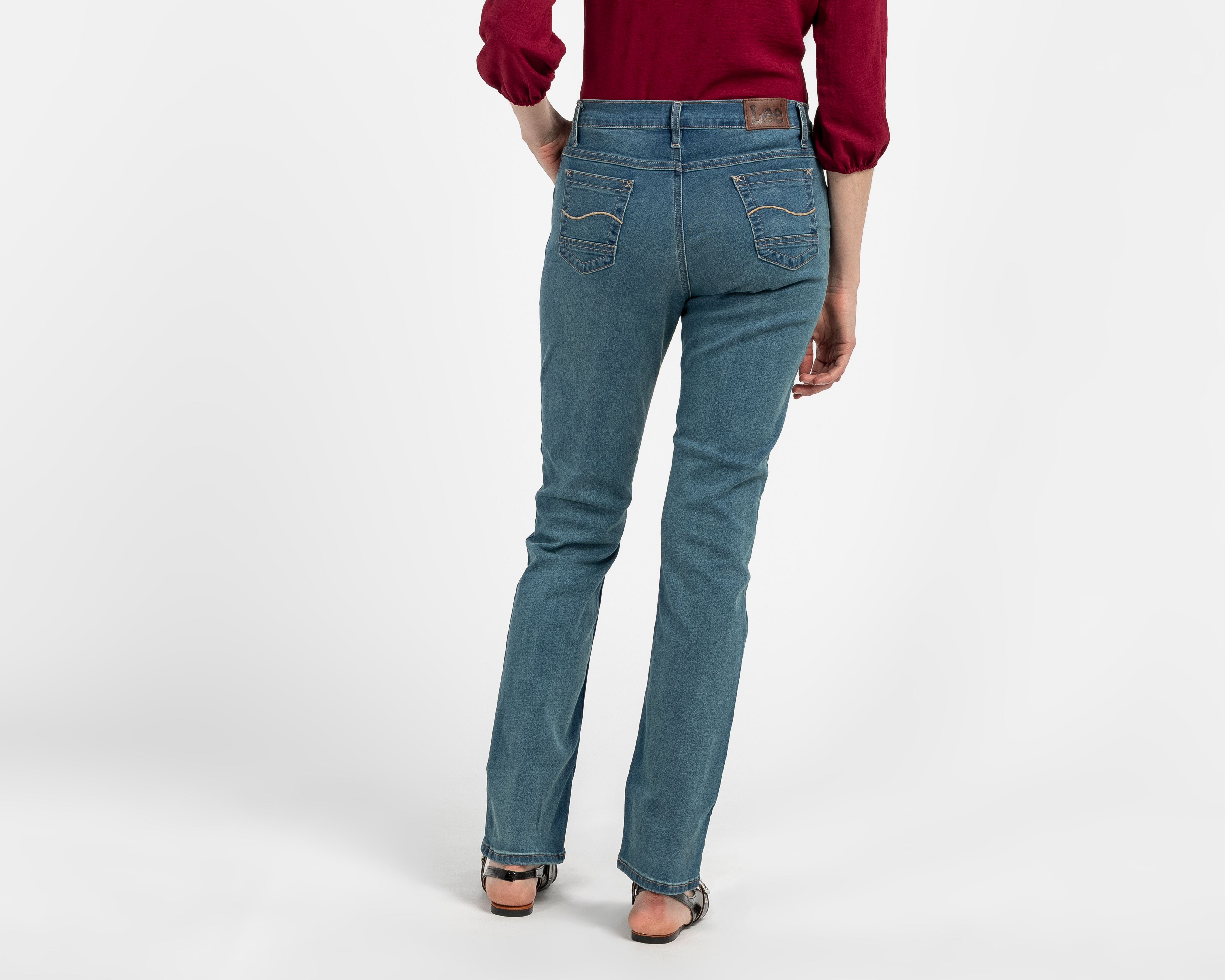 Foto 3 | Foto 3 | Jeans Slim Fit Lee para Mujer