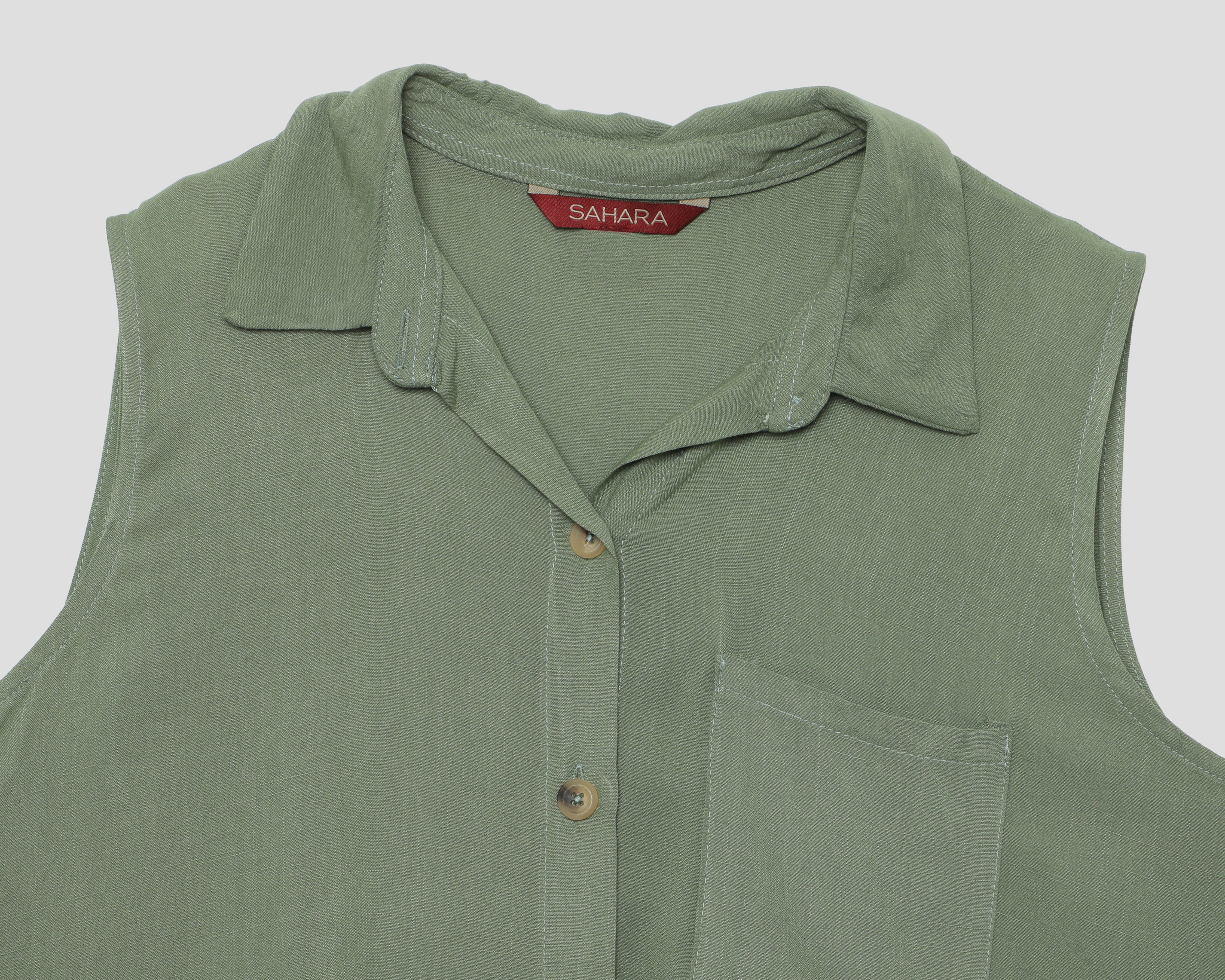 Foto 3 | Foto 3 | Blusa Verde Sahara para Mujer