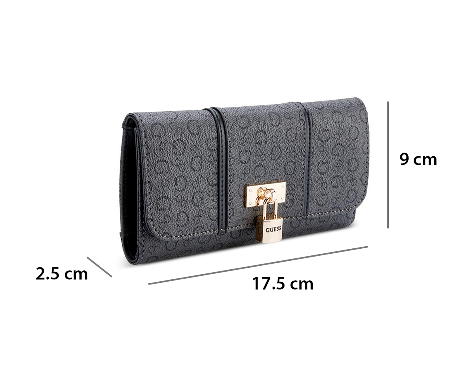 Foto 6 pulgar | Foto 5 | Cartera para Mujer Guess Negra