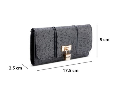 Foto 5 | Foto 5 | Cartera para Mujer Guess Negra