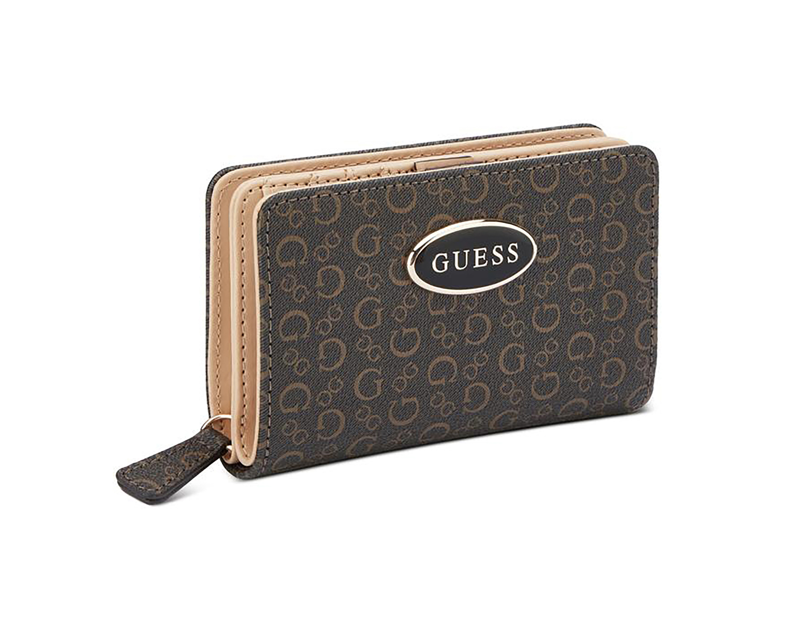 Foto 3 pulgar | Foto 2 | Cartera para Mujer Guess Café
