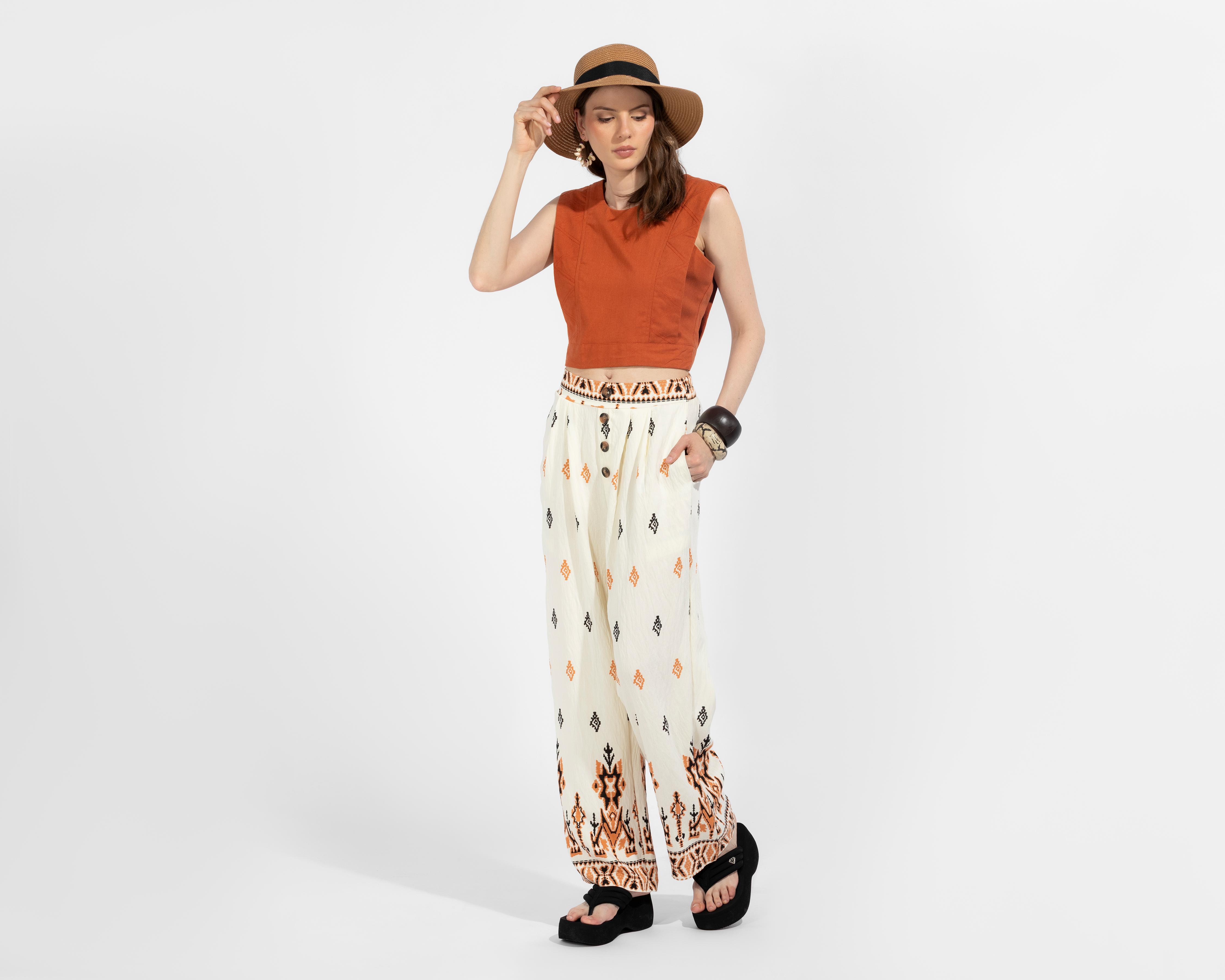 Foto 3 pulgar | Foto 2 | Blusa Anaranjada Sahara Juvenil