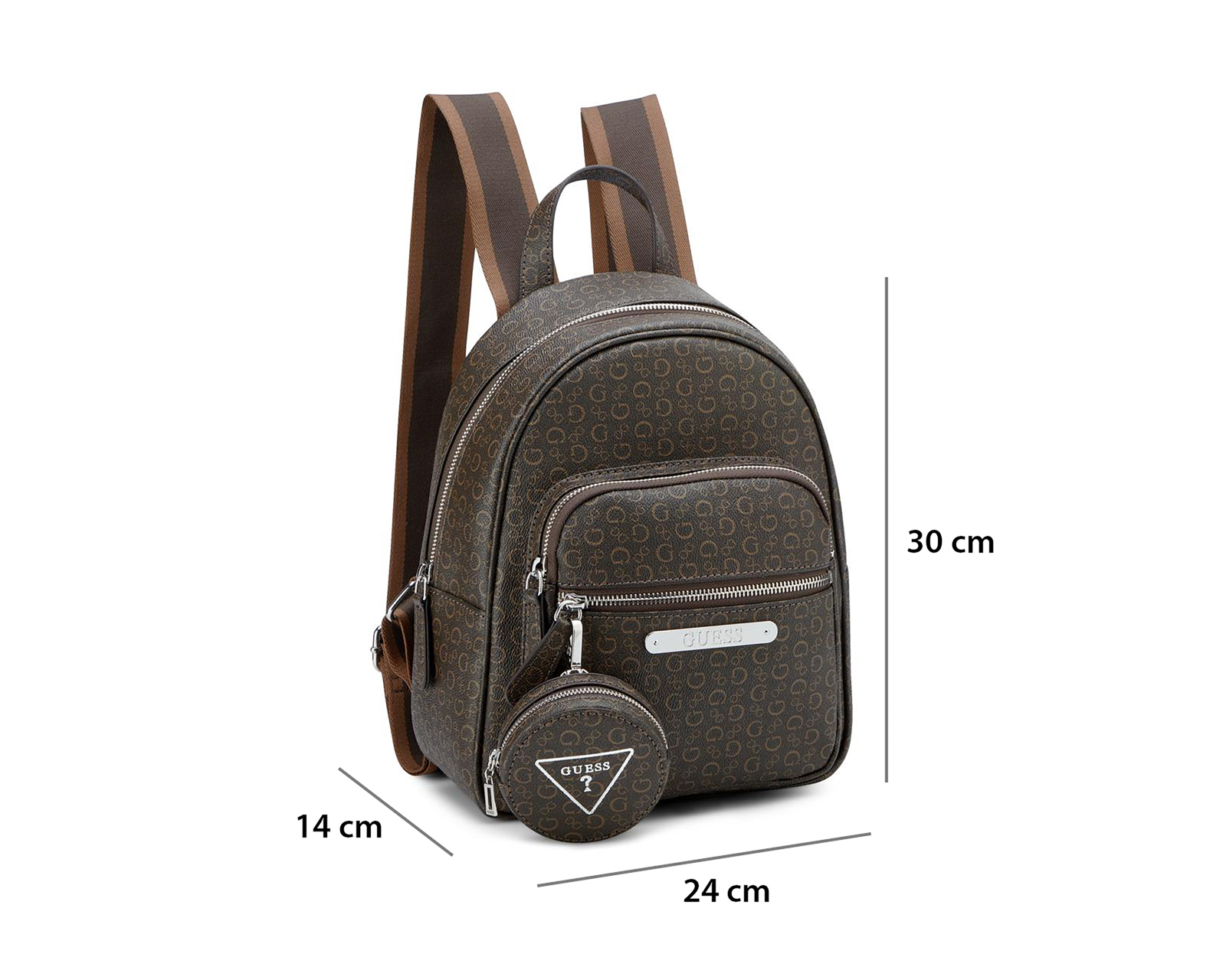 Foto 5 | Foto 5 | Mochila Guess Solena con Monedero