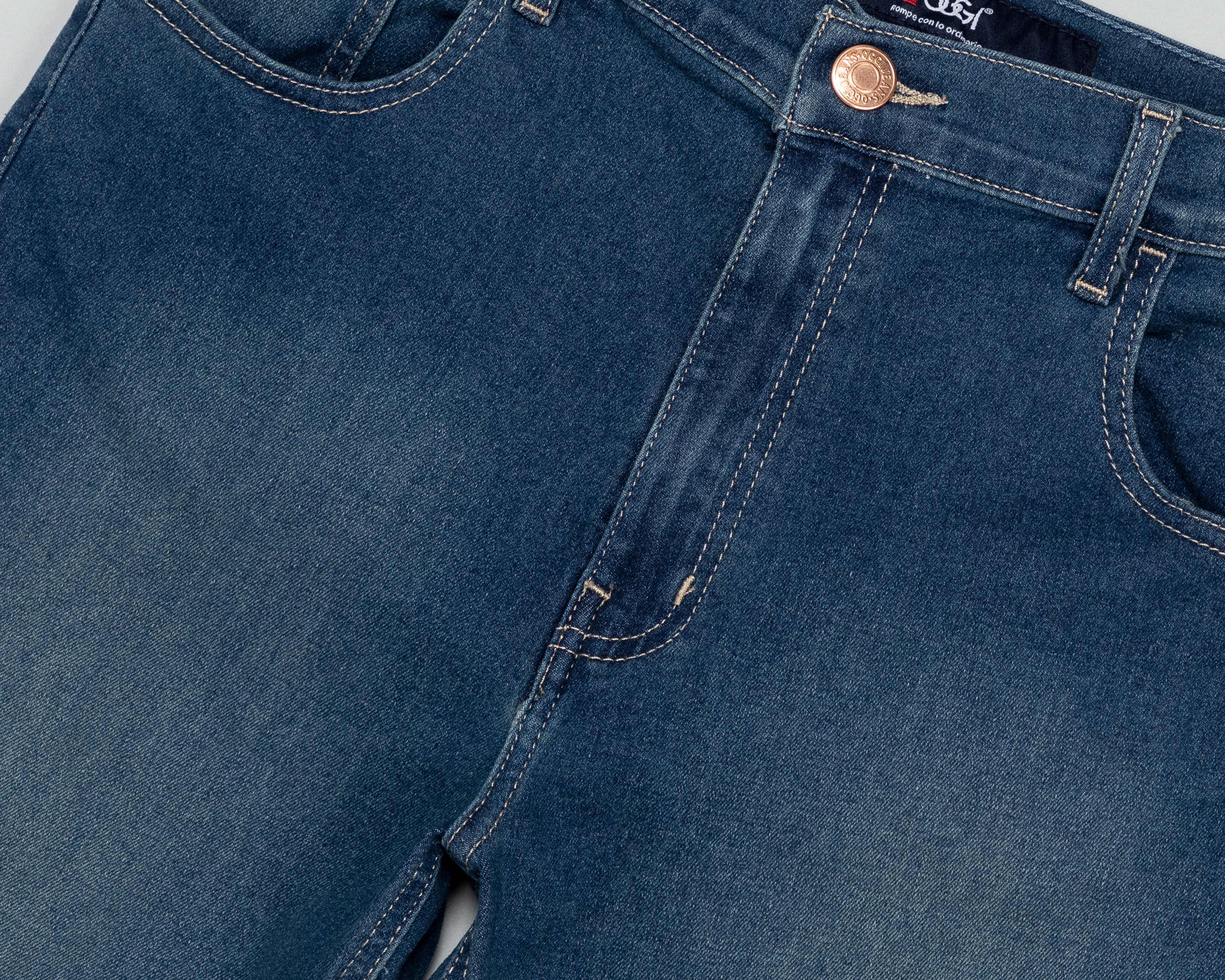 Foto 4 pulgar | Foto 3 | Jeans Slim Fit Oggi Passion para Mujer