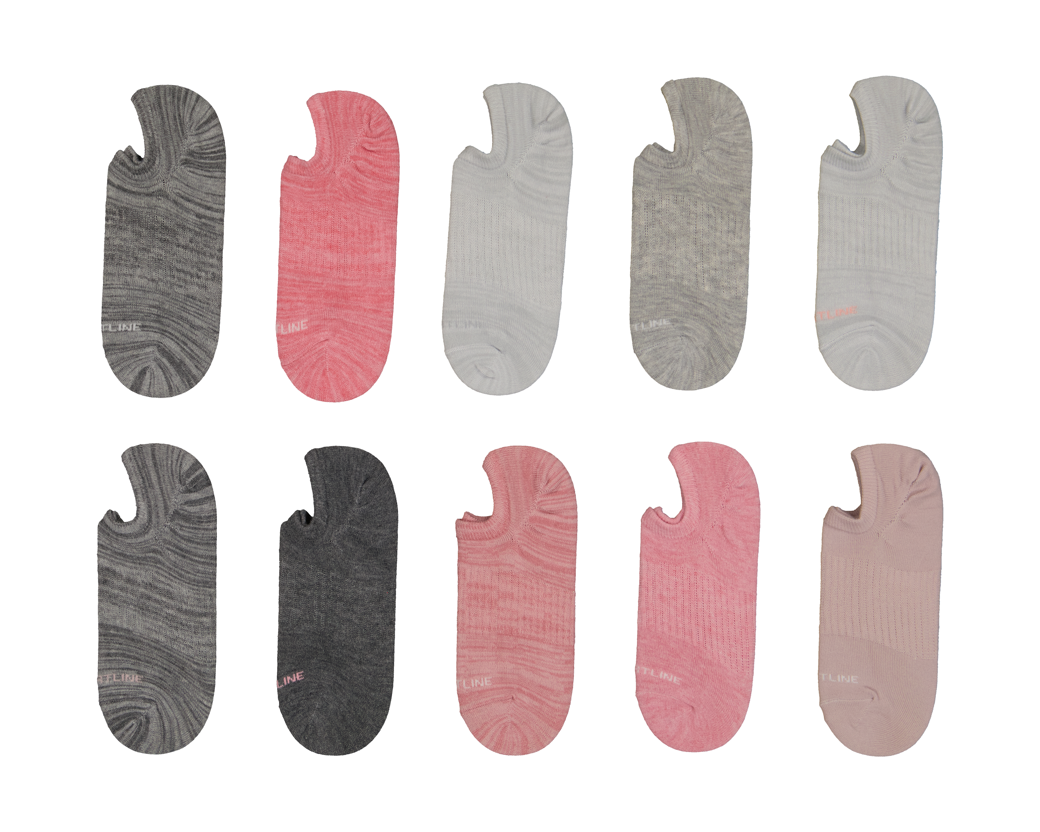 Foto 2 pulgar | Foto 1 | Calcetas Deportivas Sportline para Mujer 10 Pares