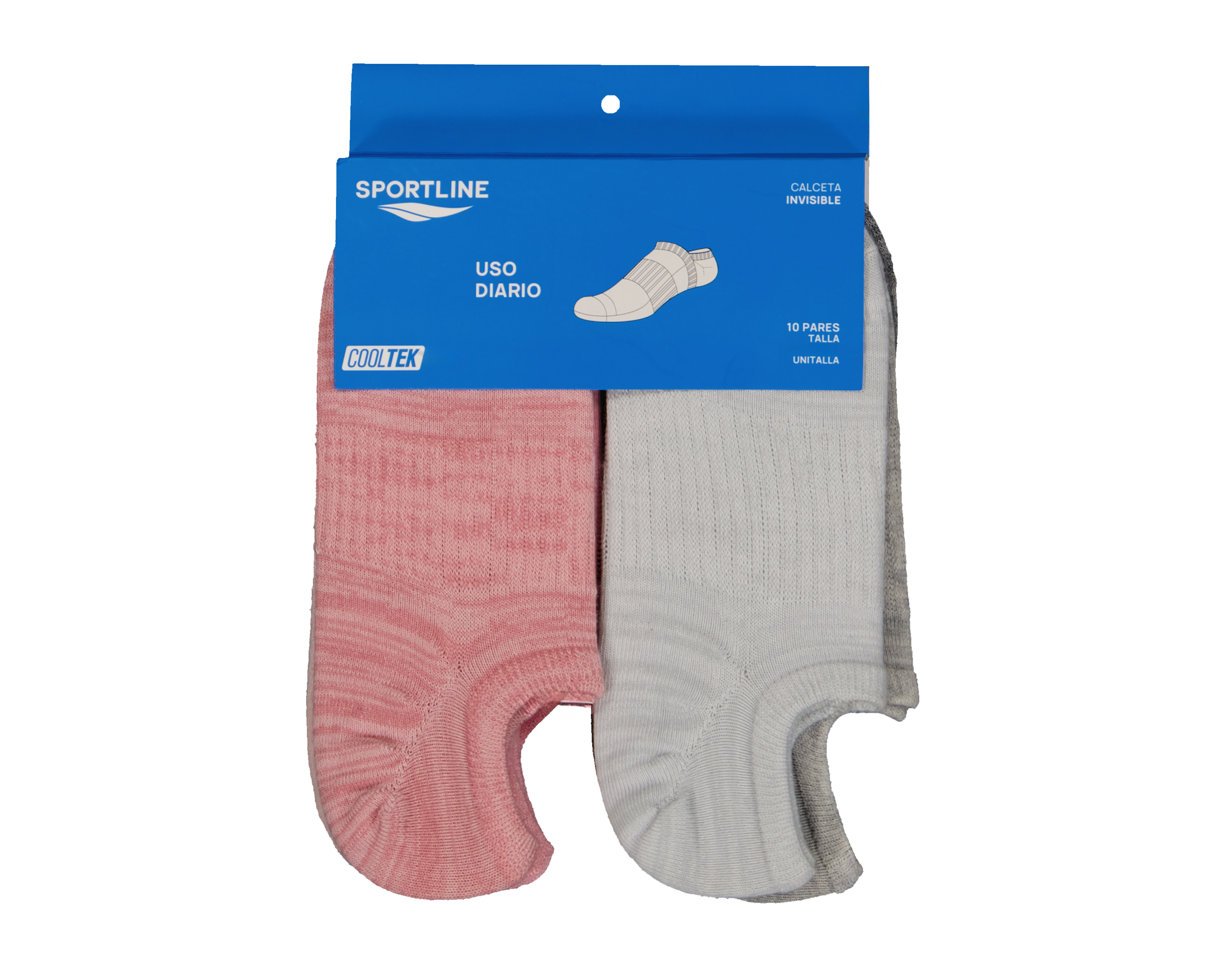 Foto 3 | Foto 3 | Calcetas Deportivas Sportline para Mujer 10 Pares