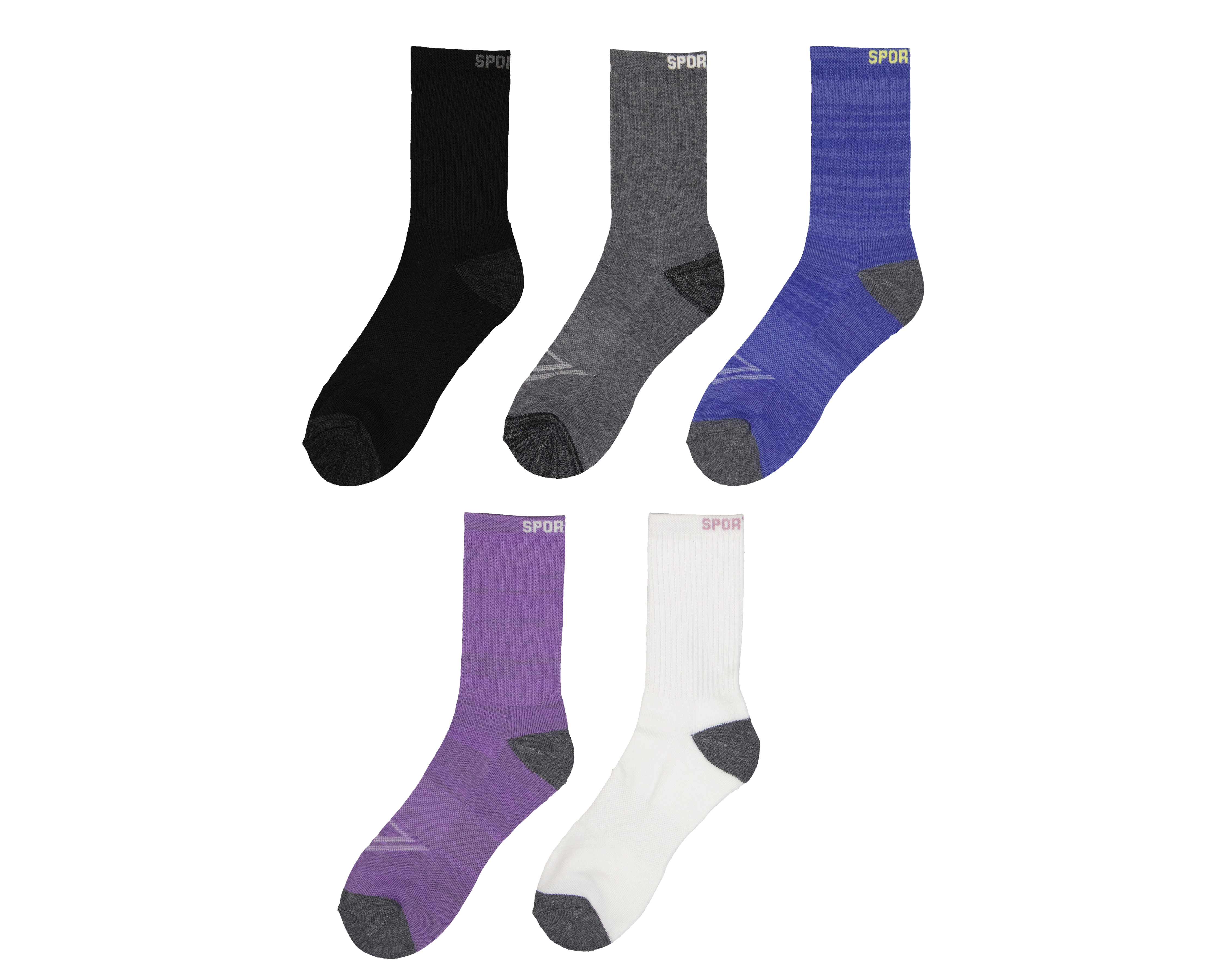 Foto 1 | Foto 1 | Calcetas Deportivas Sportline para Mujer 5 Pares