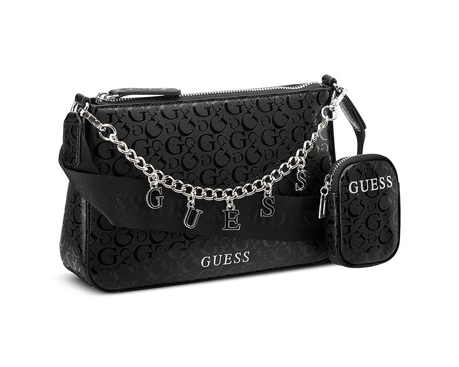 Foto 2 | Foto 2 | Bolsa Cruzada Guess Fiora con Monedero