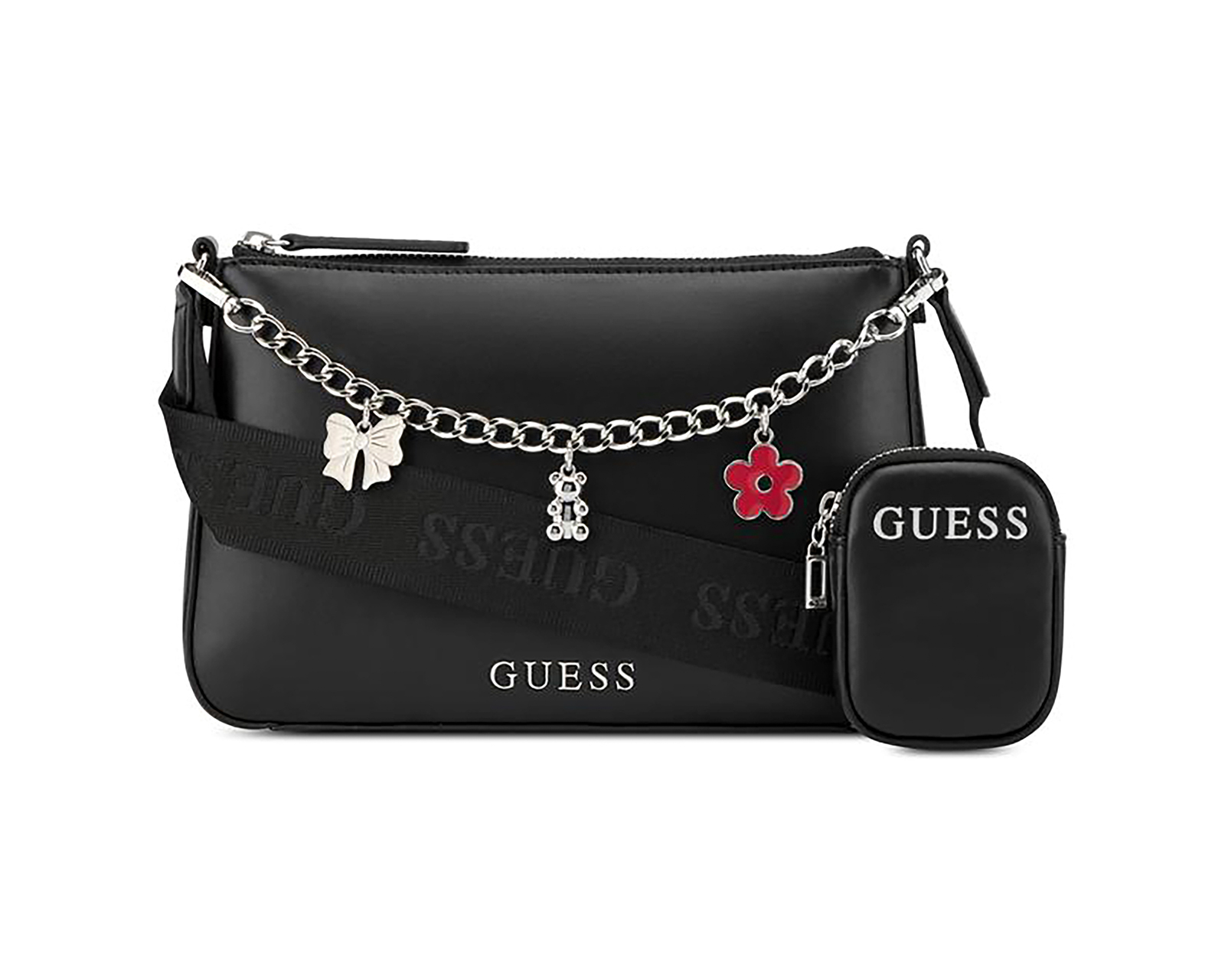 Bolsa Cruzada Guess Fiora con Monedero