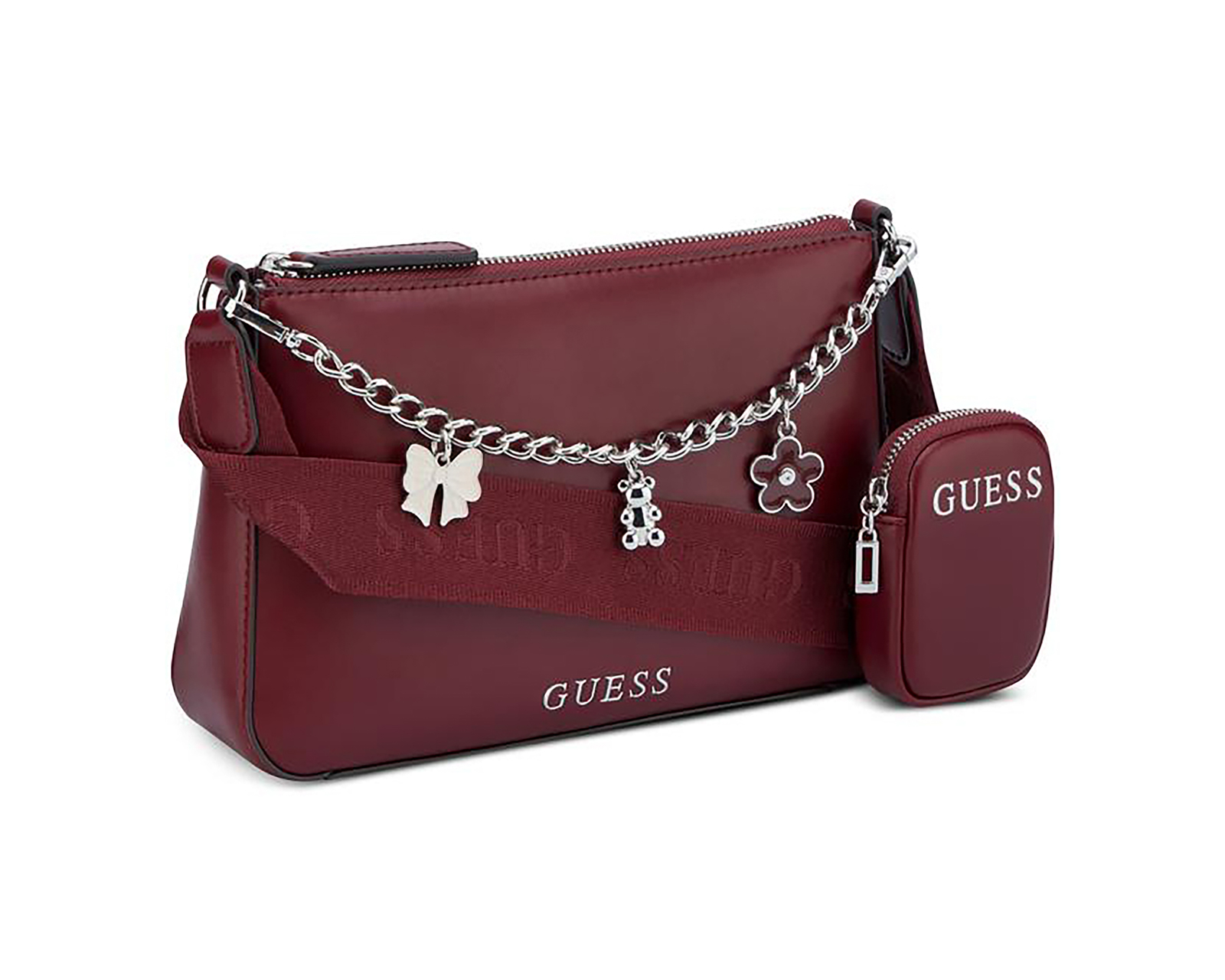 Foto 3 pulgar | Foto 2 | Bolsa Cruzada Guess Fiora con Monedero