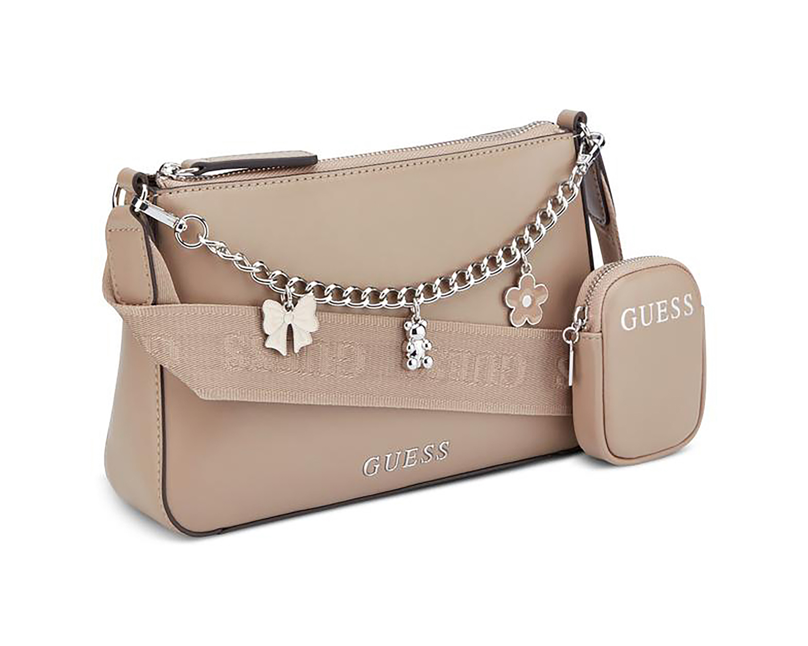 Foto 3 pulgar | Foto 2 | Bolsa Cruzada Guess Fiora con Monedero