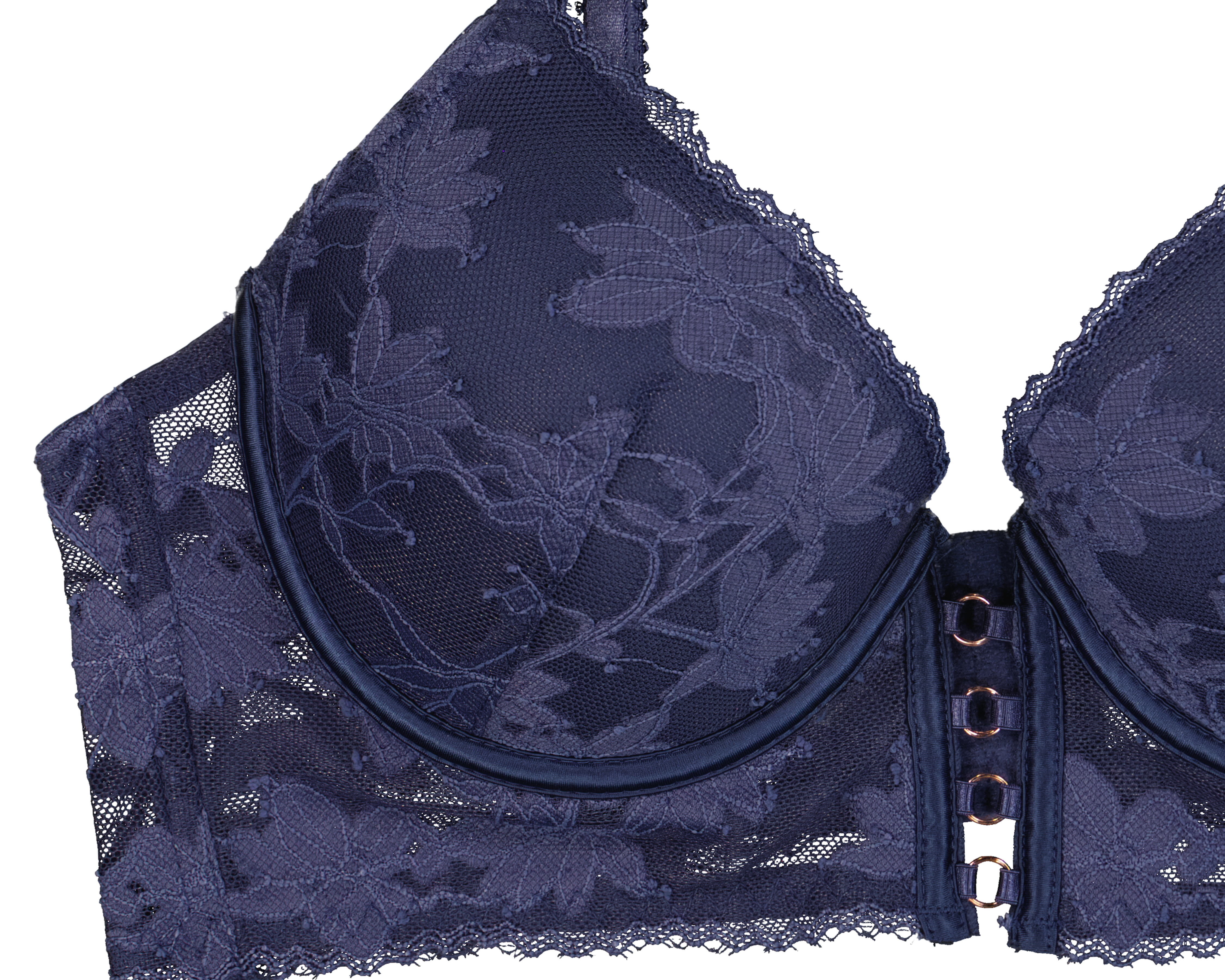 Foto 3 | Foto 3 | Brasier Copa Completa con Encaje Carnival