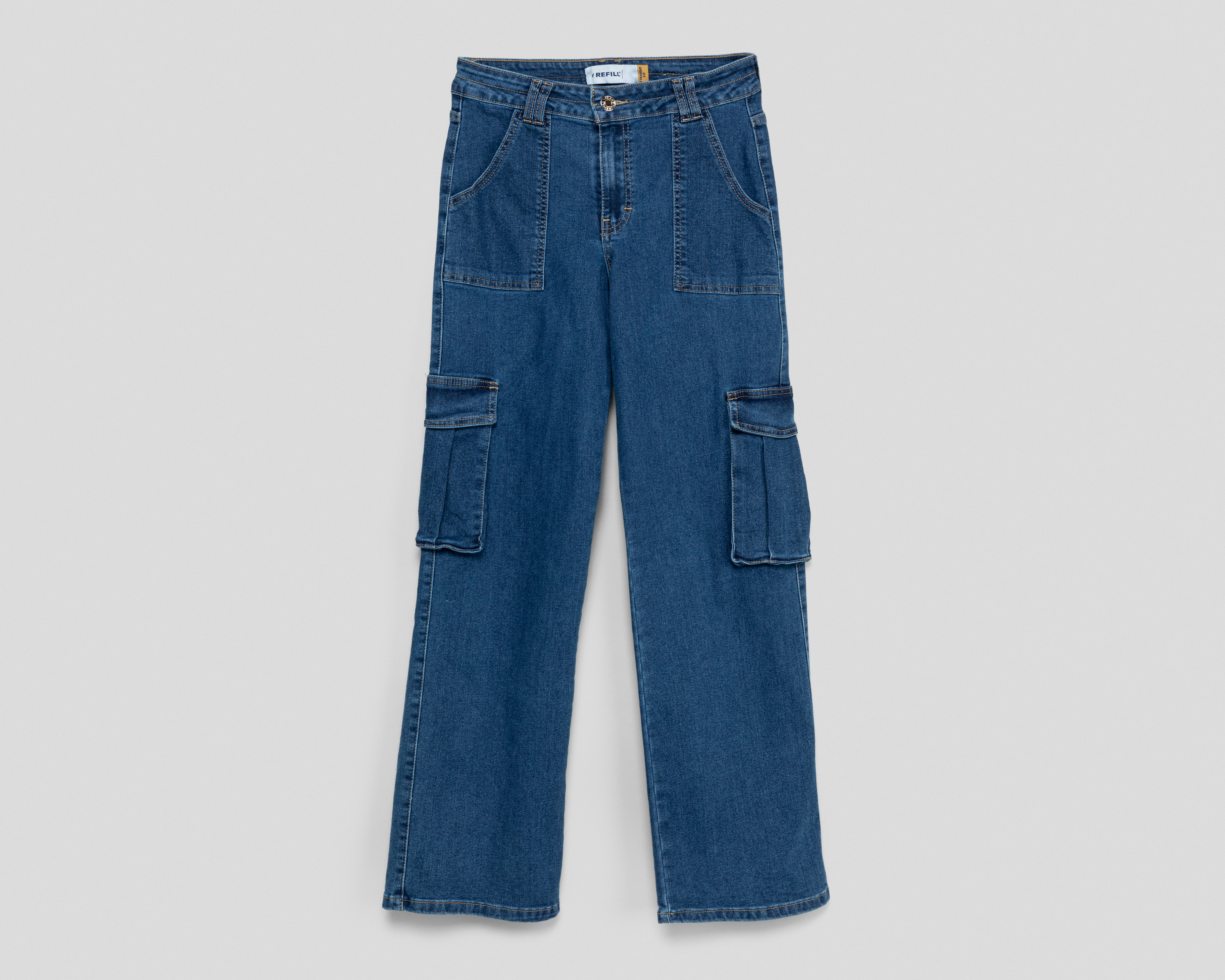 Jeans Rectos Refill para Mujer