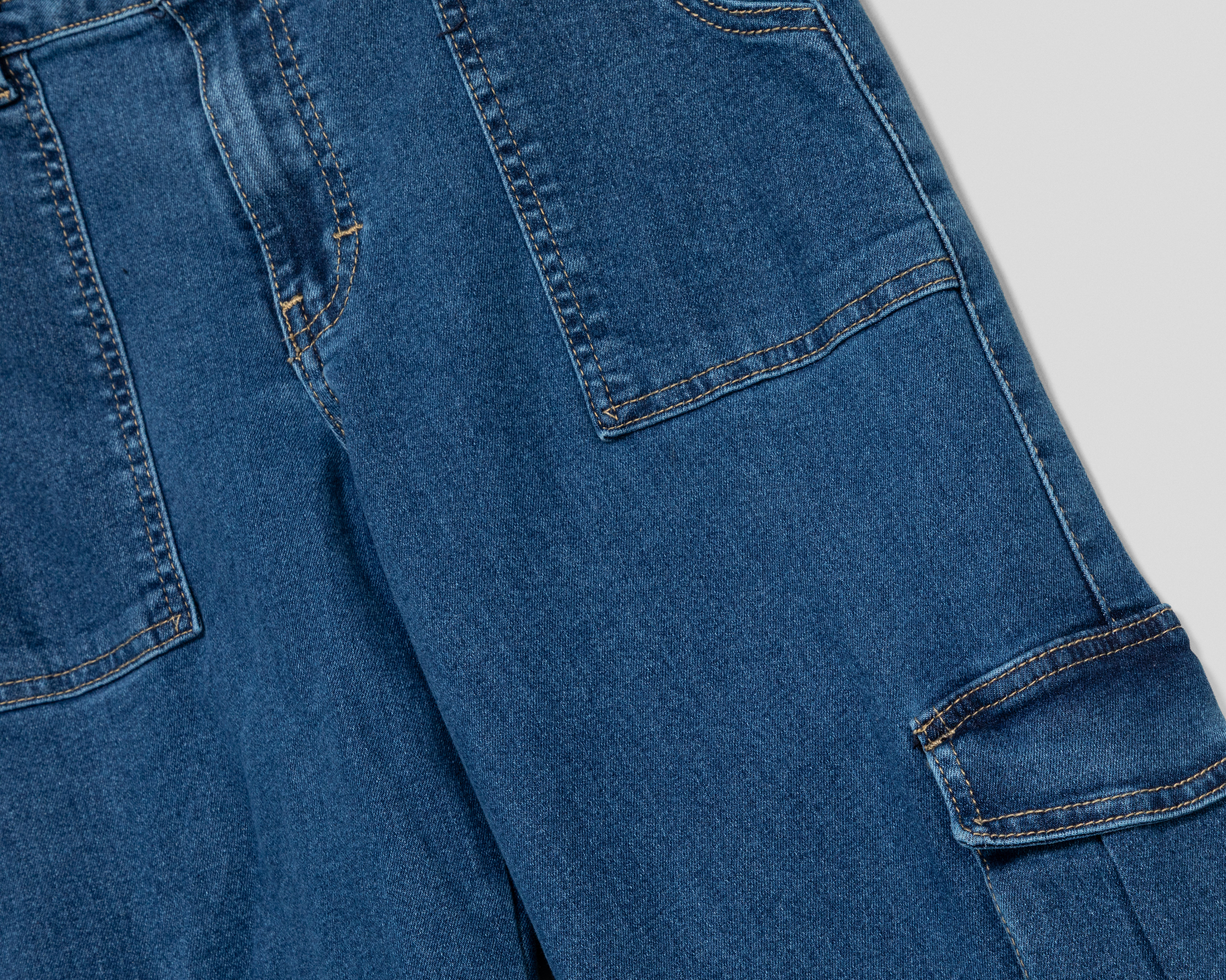 Foto 4 pulgar | Foto 3 | Jeans Rectos Refill para Mujer