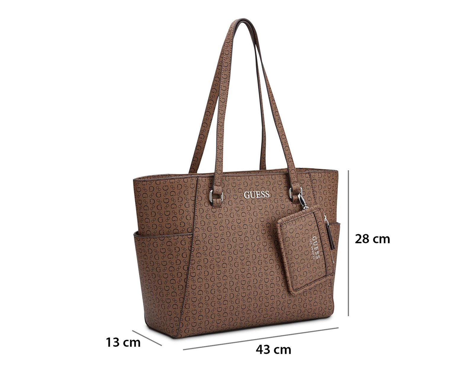 Foto 5 | Foto 5 | Bolsa de Hombro Guess Granby con Monedero