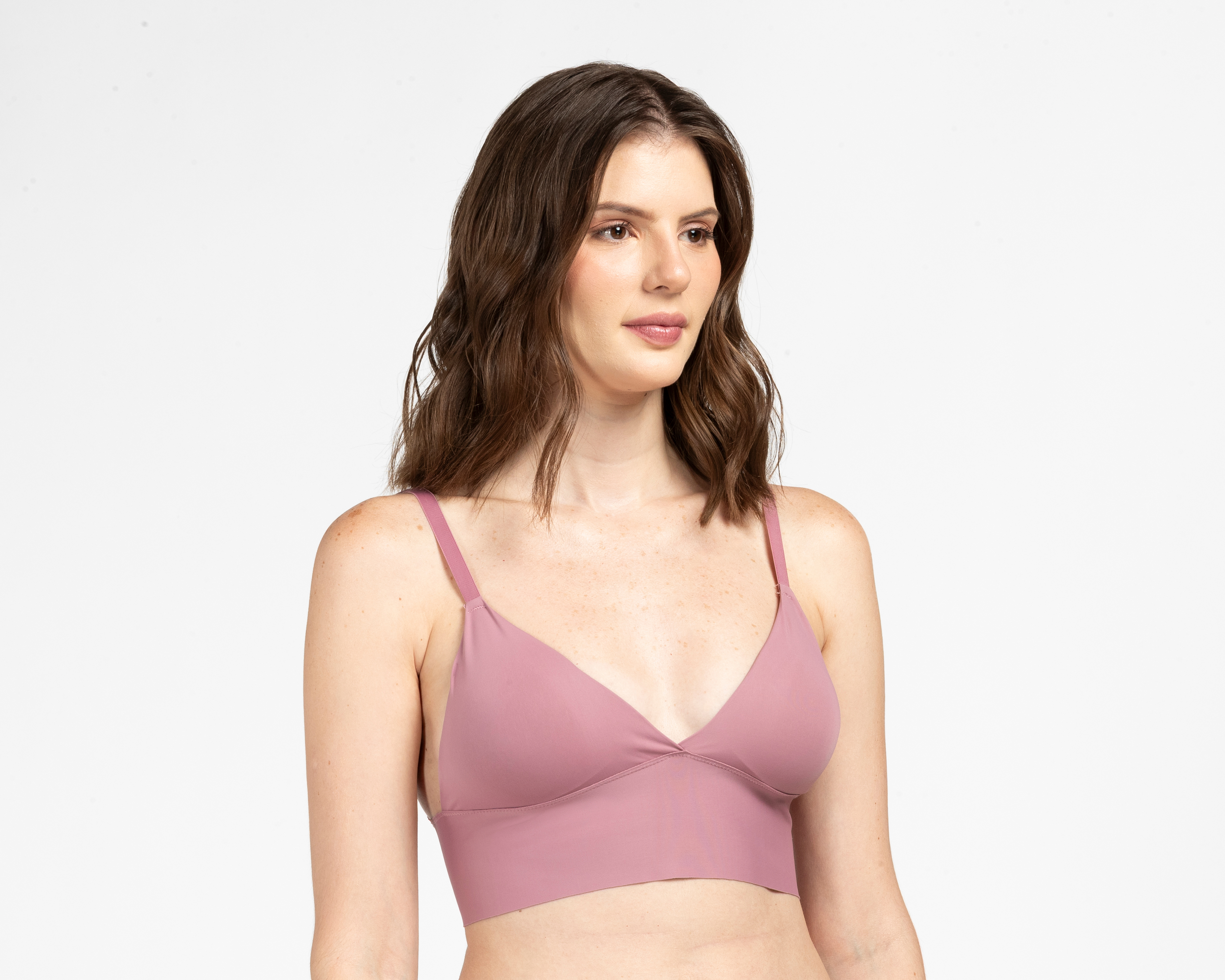 Brasier Media Copa con Encaje Carnival