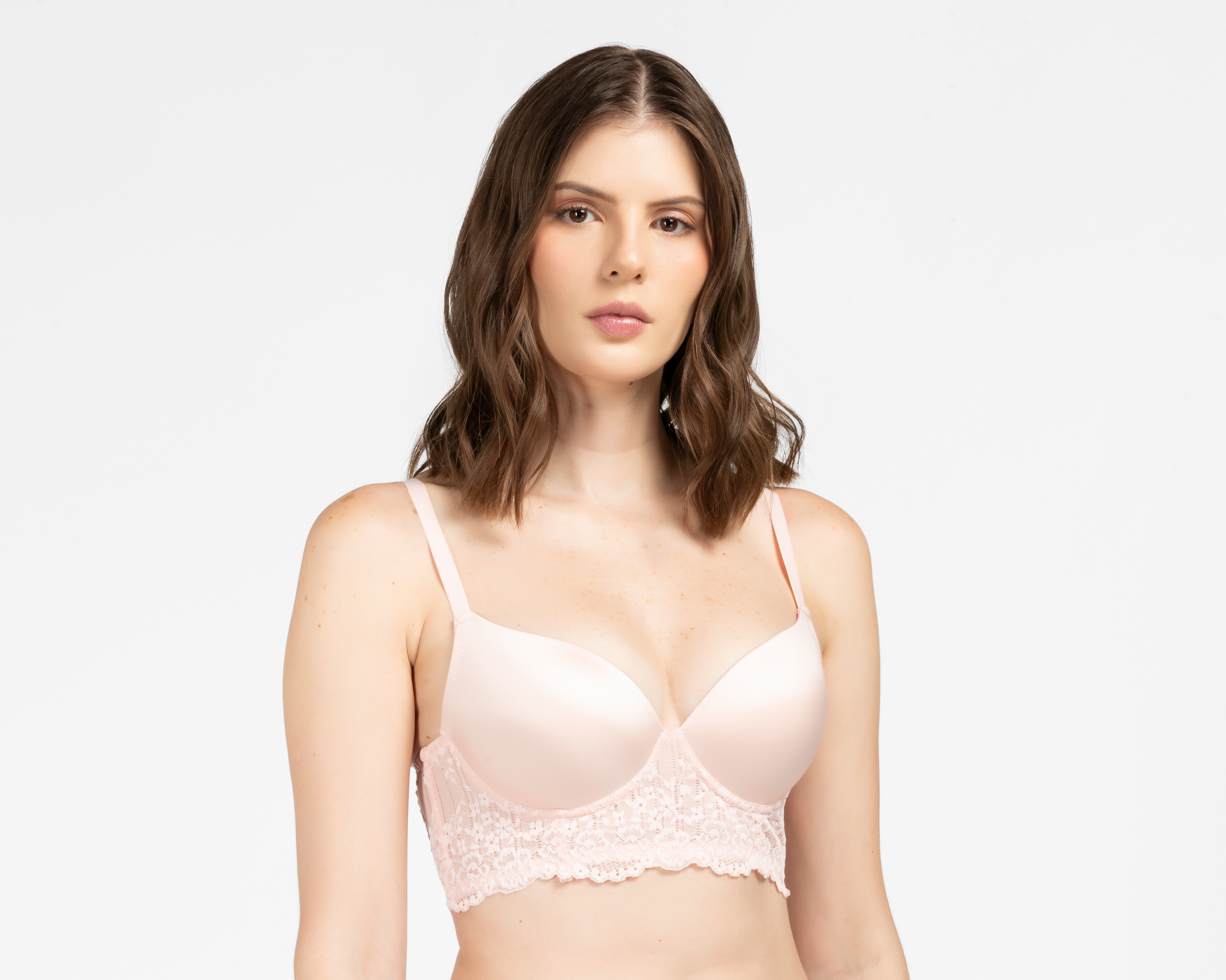 Foto 1 | Foto 1 | Brasier Media Copa con Encaje Carnival