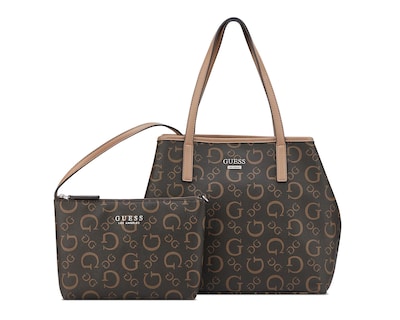 Foto 1 | Foto 1 | Bolsa de Hombro Guess con Cosmetiquera