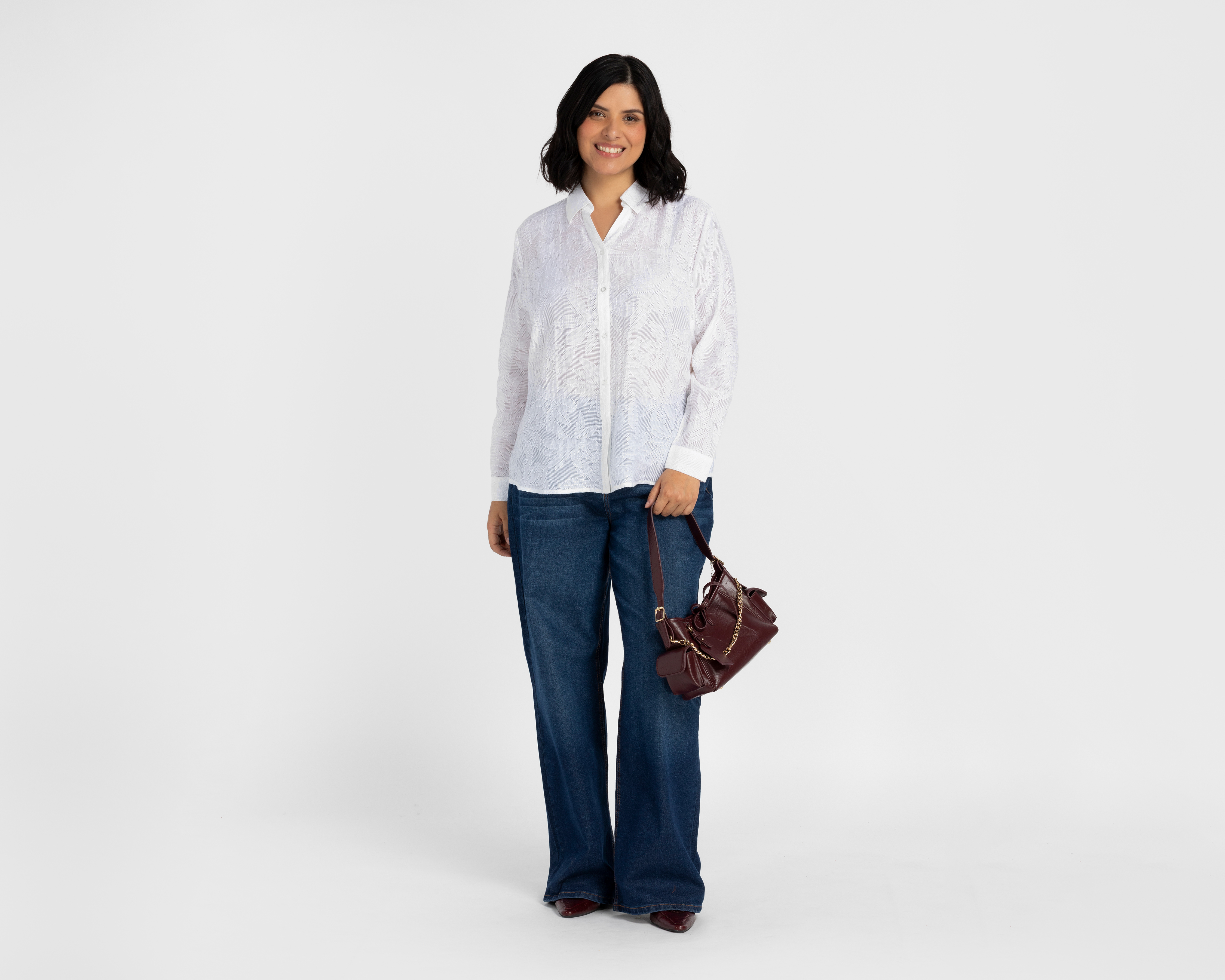 Foto 3 pulgar | Foto 2 | Blusa Manga Larga Lady Sun para Mujer