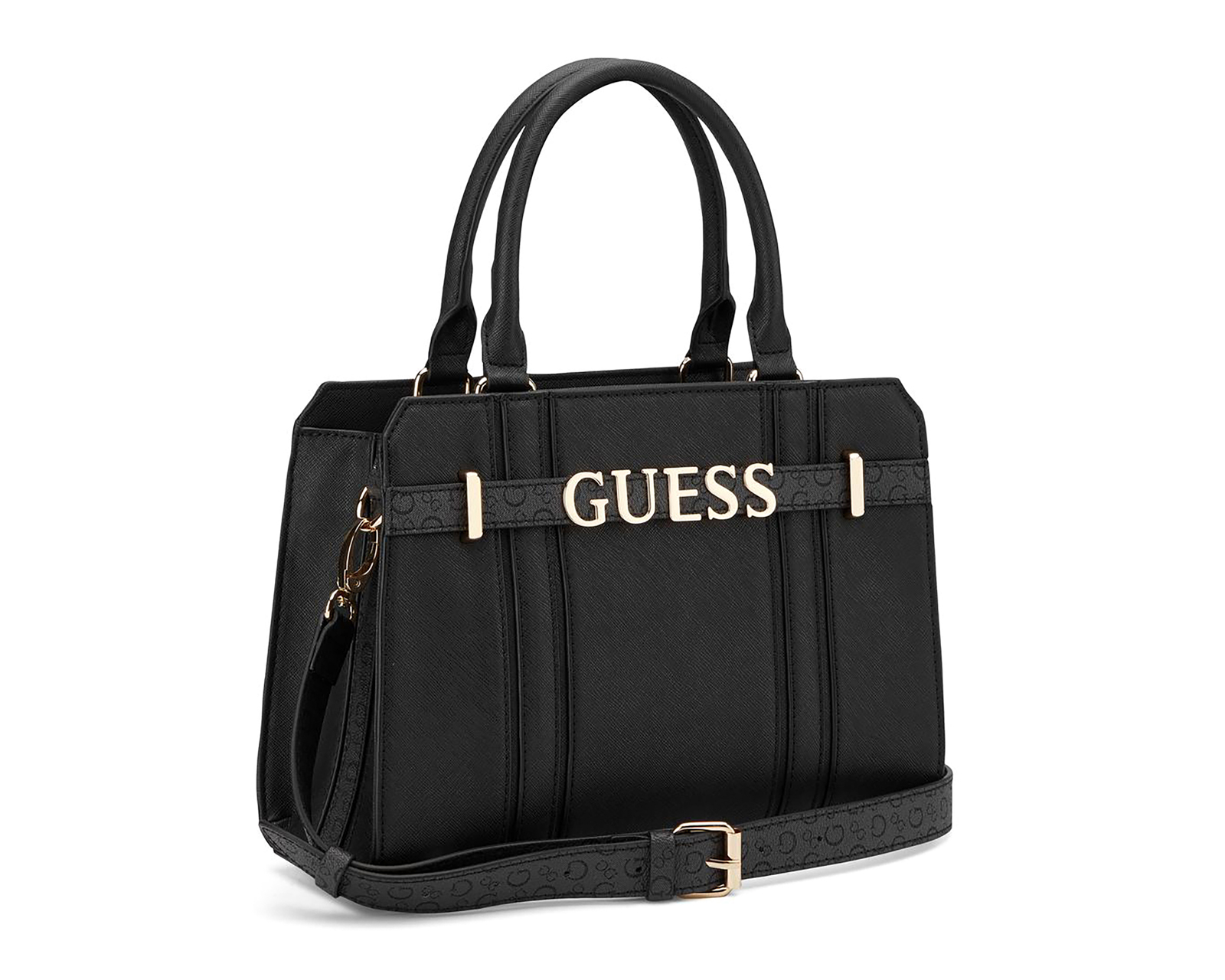 Foto 3 pulgar | Foto 2 | Bolsa de Mano Guess Lisbeth con Correa