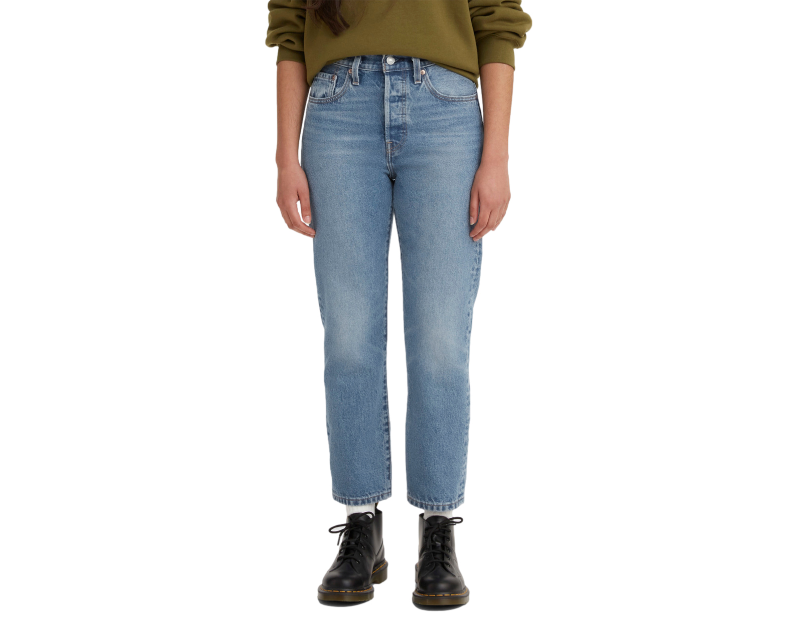 Jeans Levi's 501 Cropped para Mujer